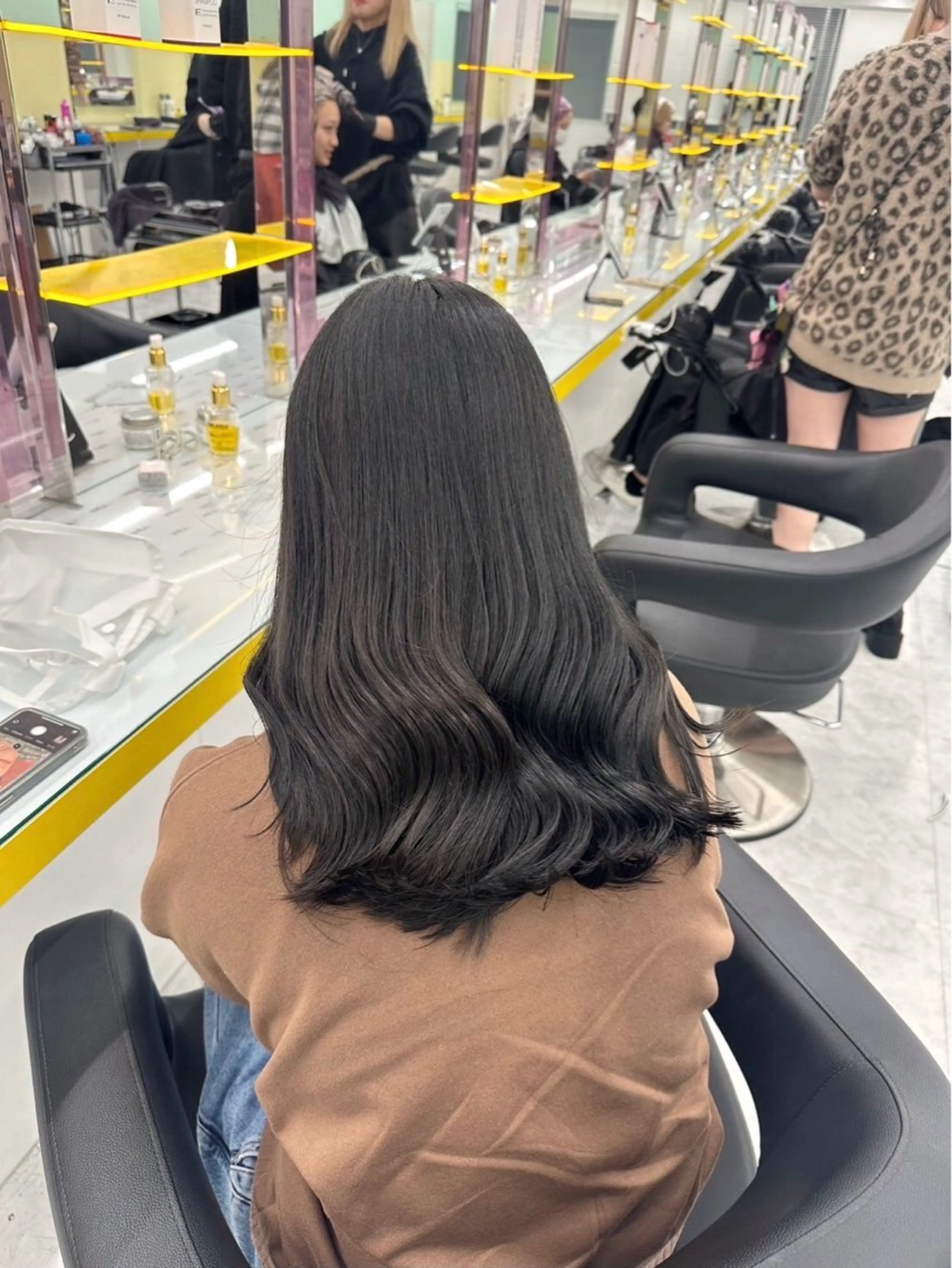 カラー ヘアカラー トリートメント RURI 🌙透明感カラー🌙のヘアスタイル