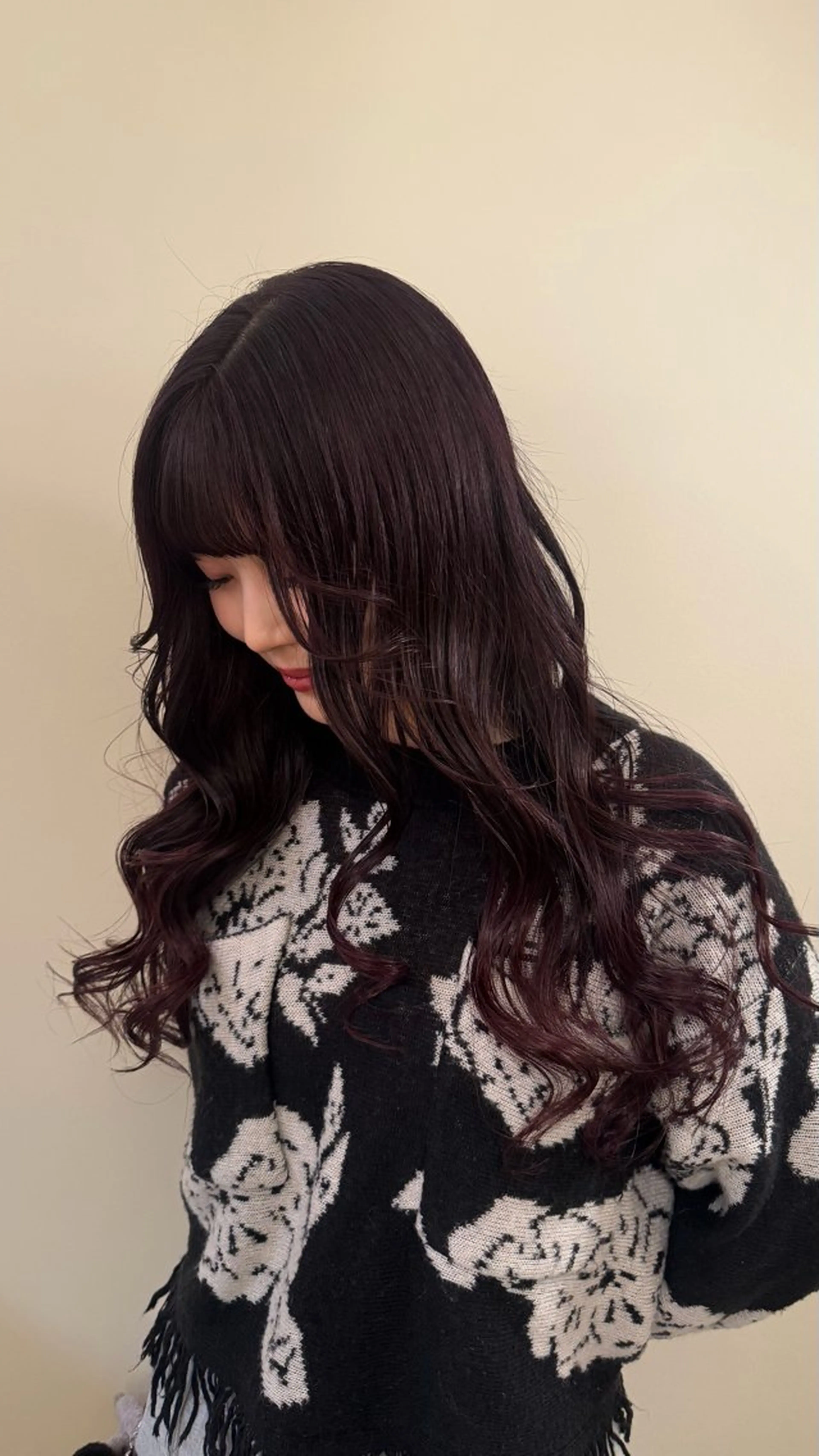 カラー ピエドプール NINAのヘアスタイル