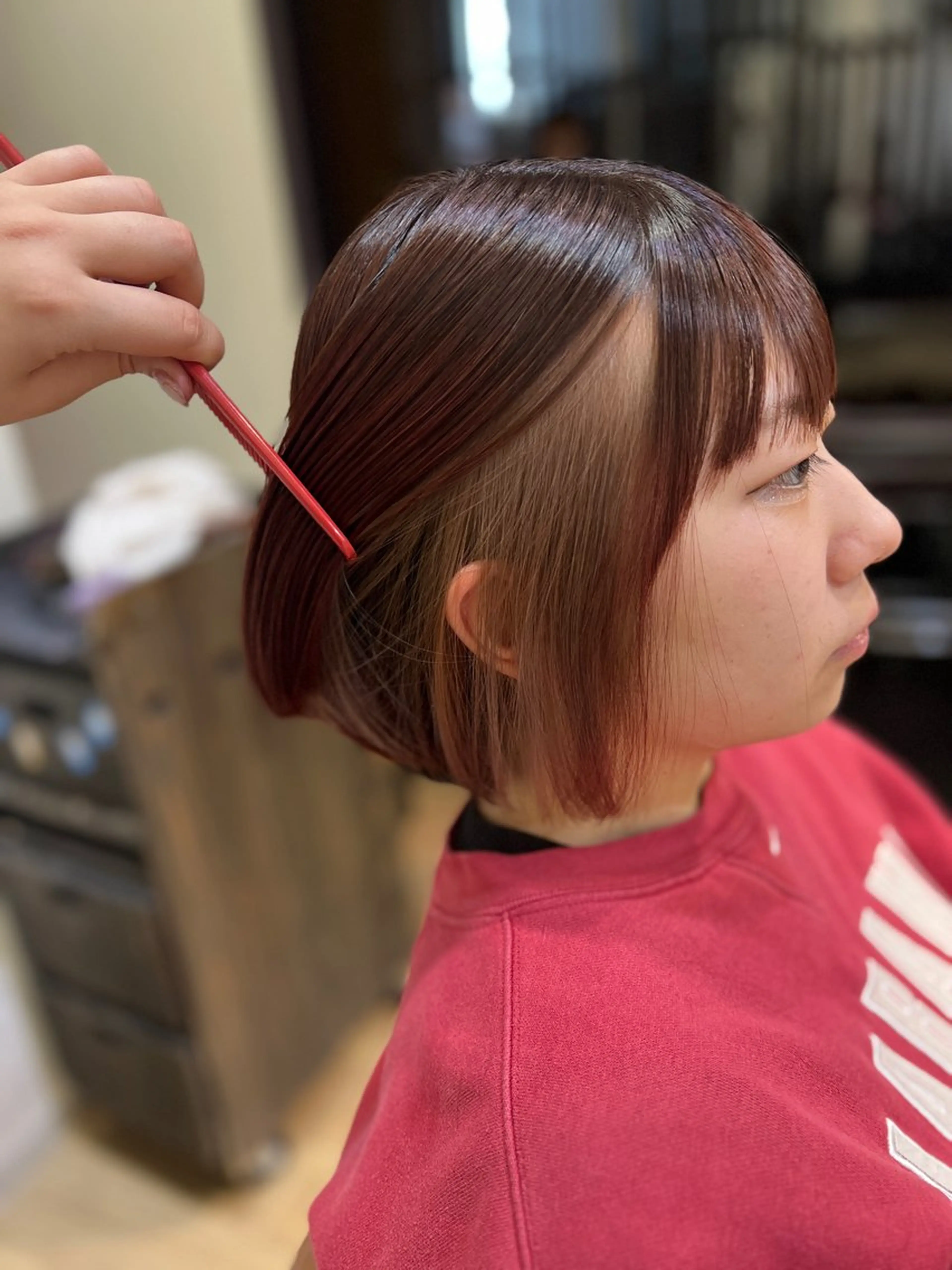 ショート ボブ アトリエNew York三ノ輪店所属・miku 三ノ輪のヘアスタイル