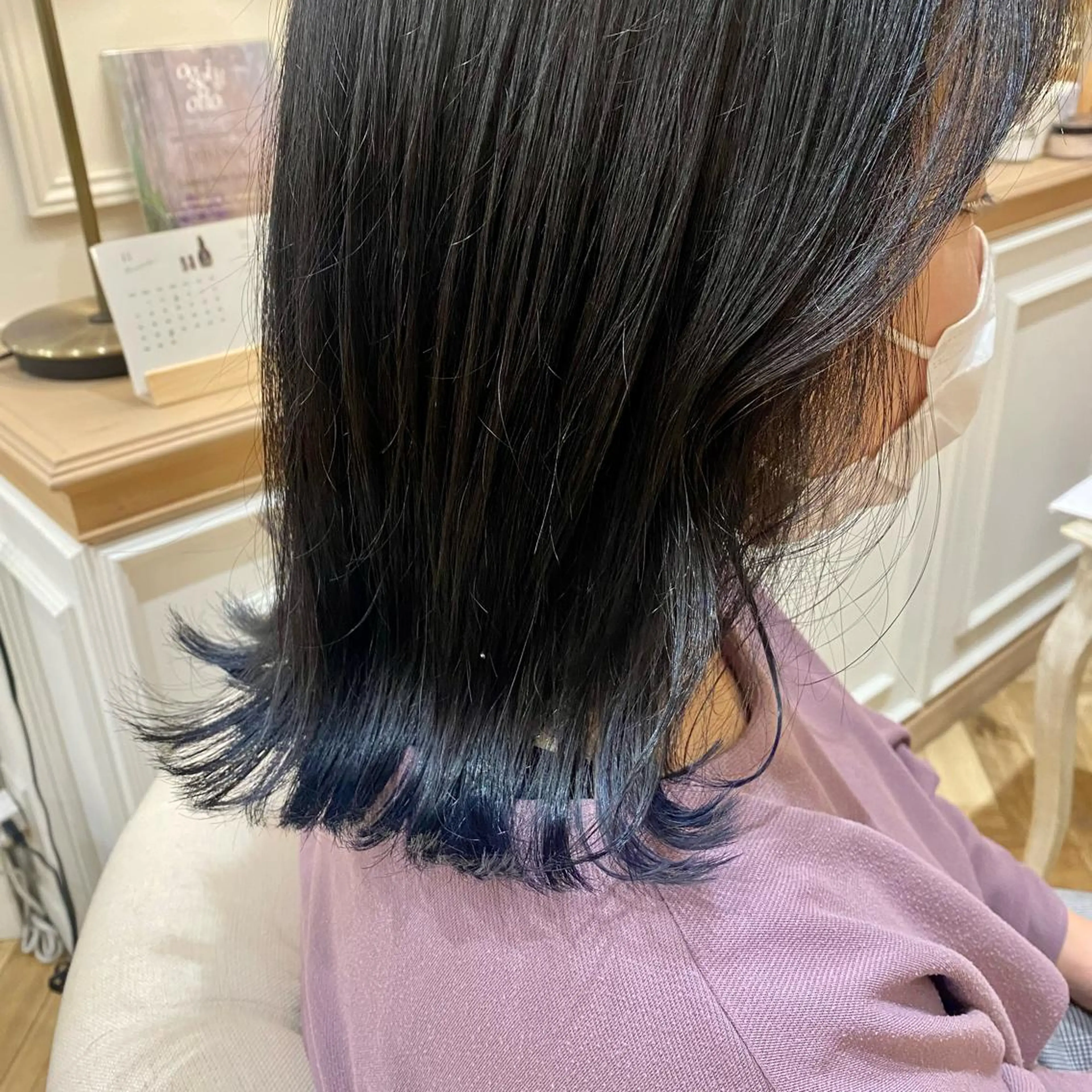 ミディアム 原 朱莉のヘアスタイル