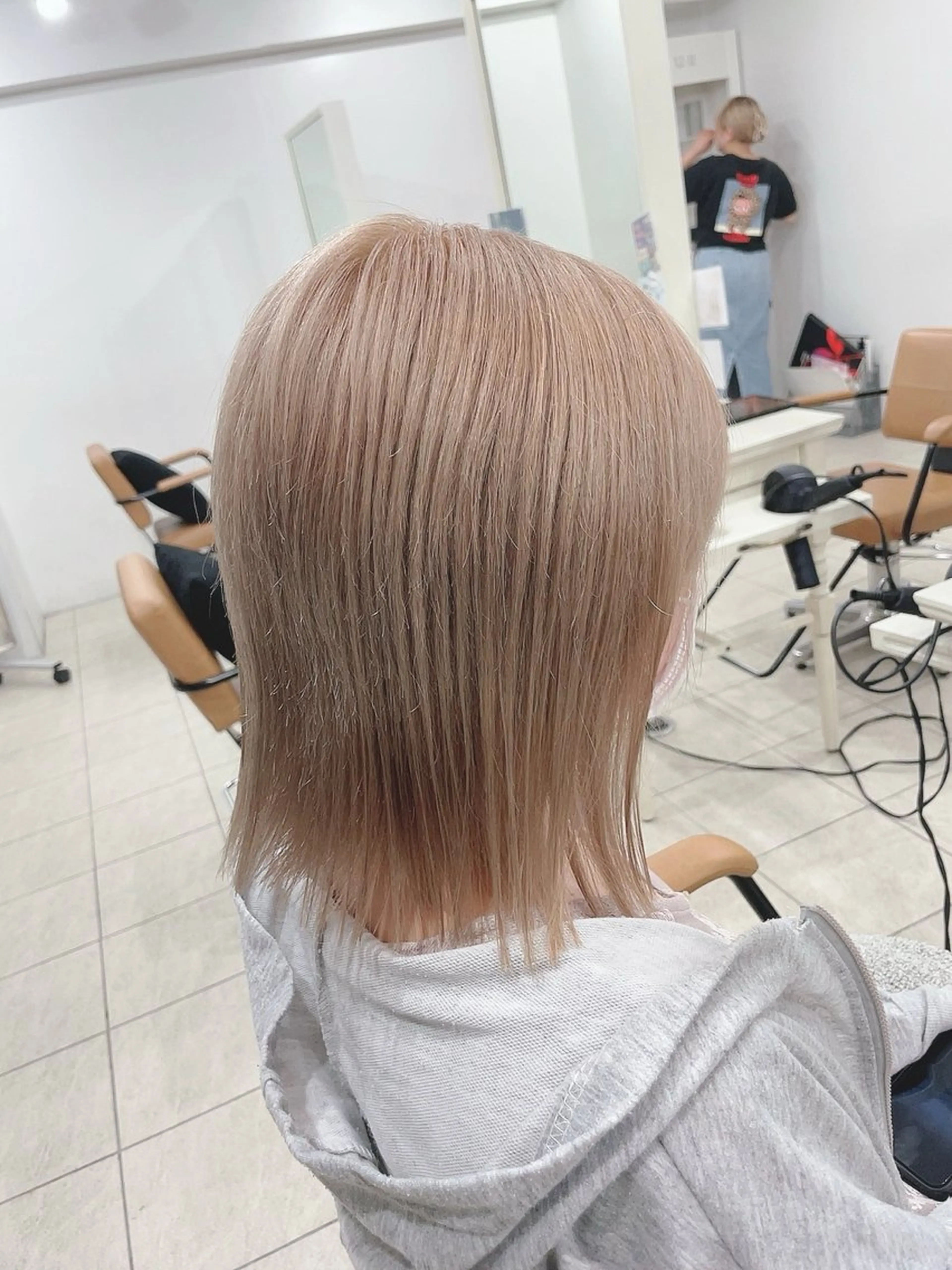 ミディアム 髪質改善/ボブ/韓国 レイヤー💫あらいのヘアスタイル