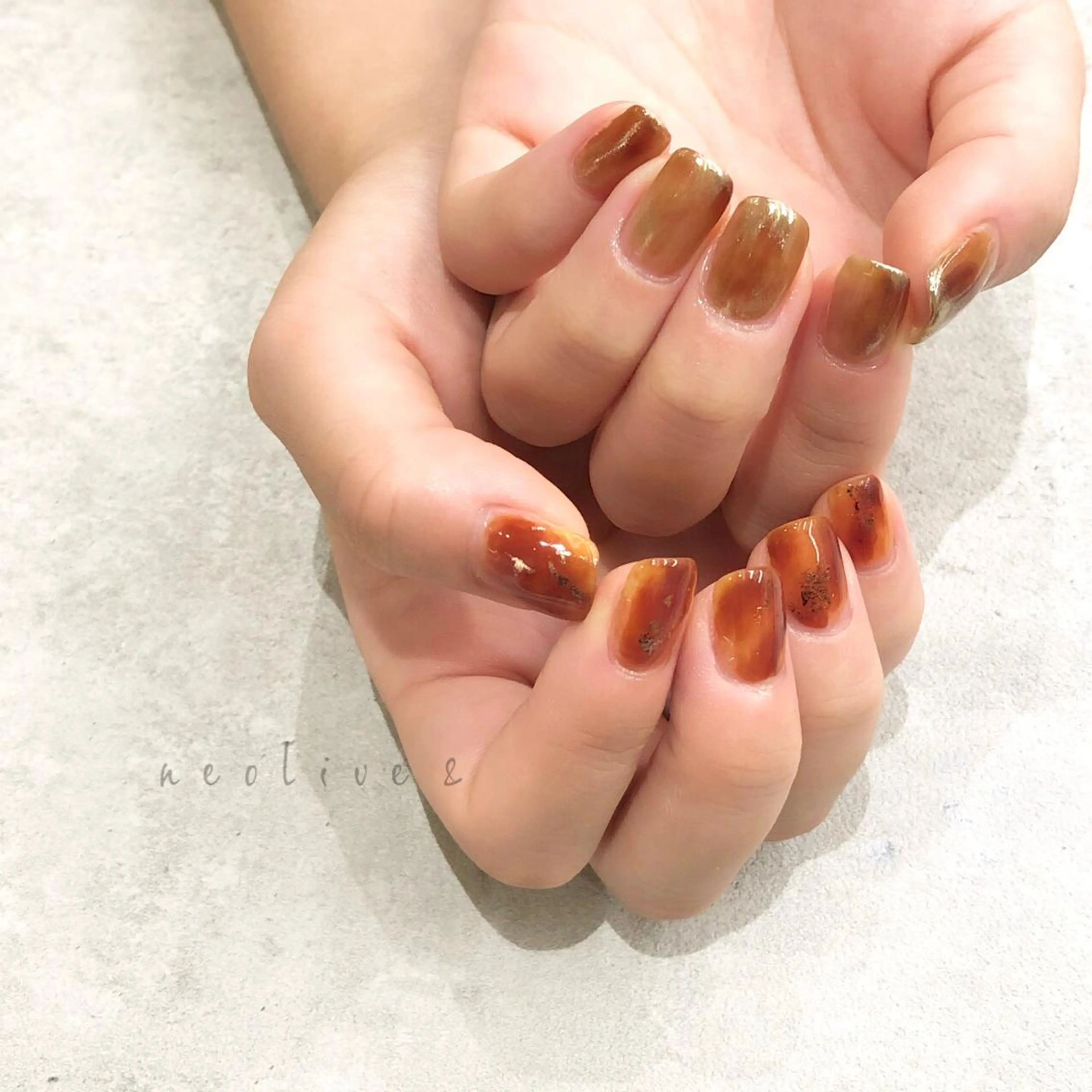 ネイル ハンドネイル Yuriko Omi パラジェル/渋谷のネイルデザイン