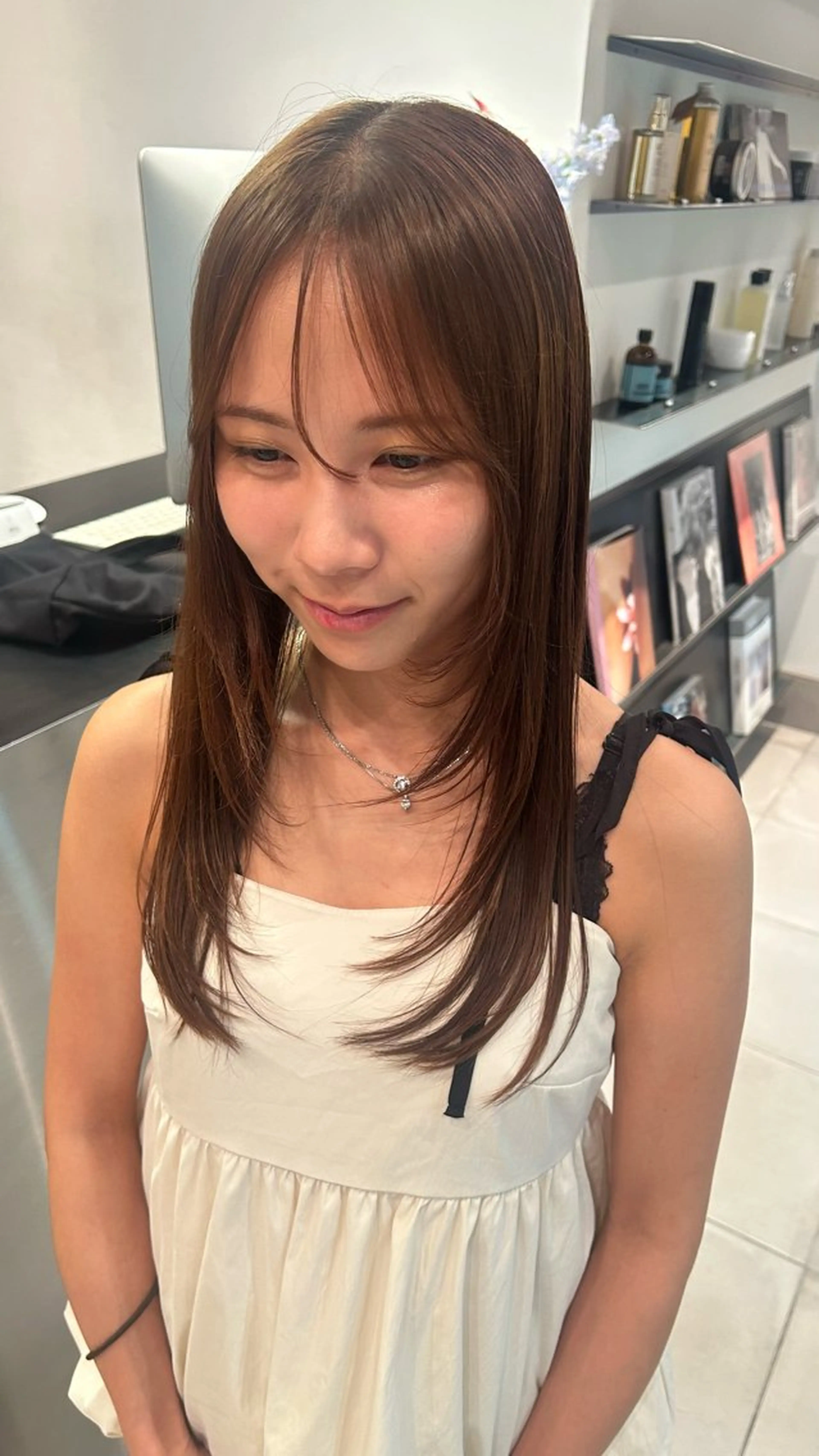 セミロング rento🎨 /ワンカラー募集のヘアスタイル