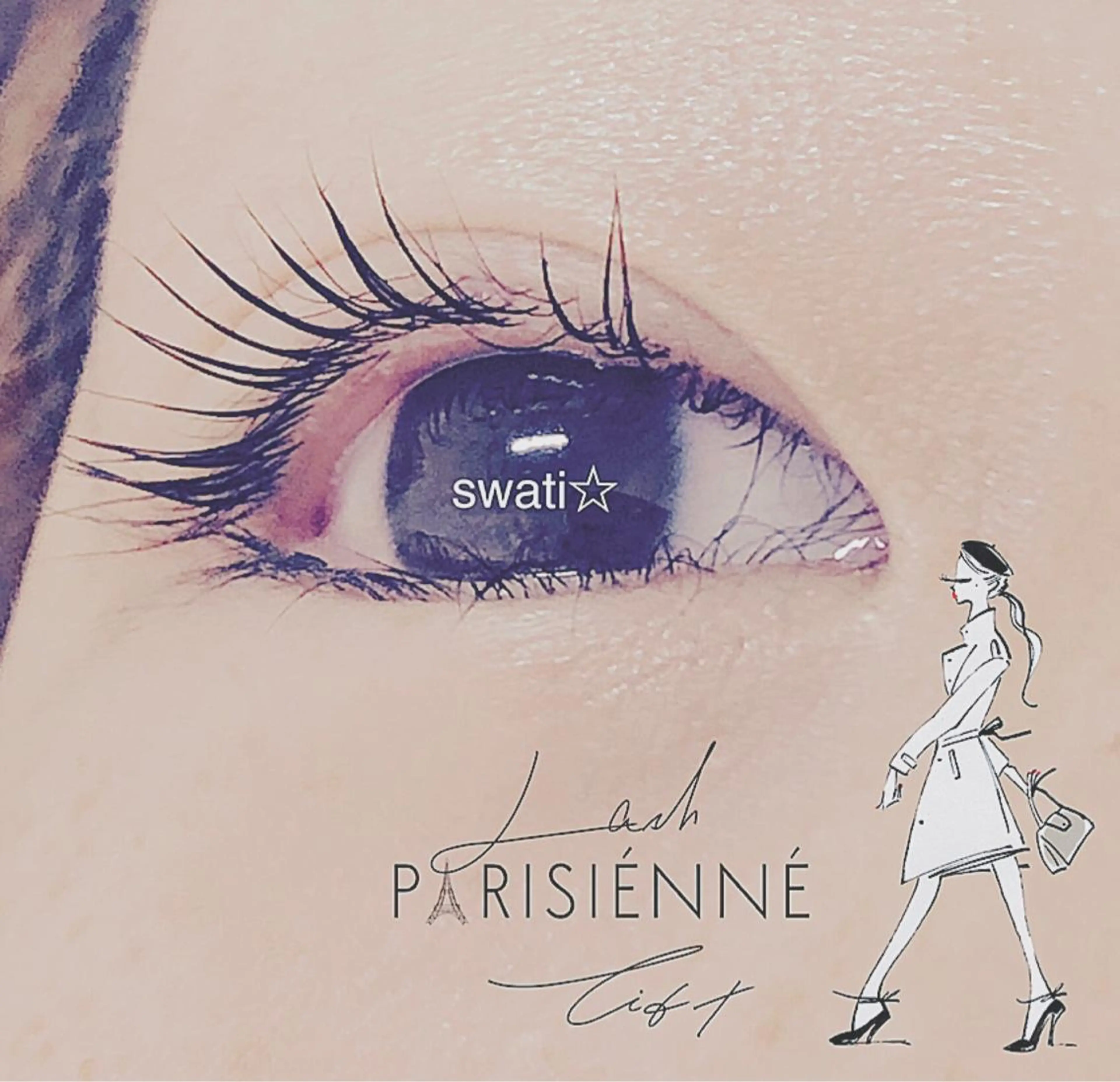 マツエク・マツパ パリジェンヌラッシュリフト マツパ マツパ＆マツエク swatiのマツエク・マツパデザイン