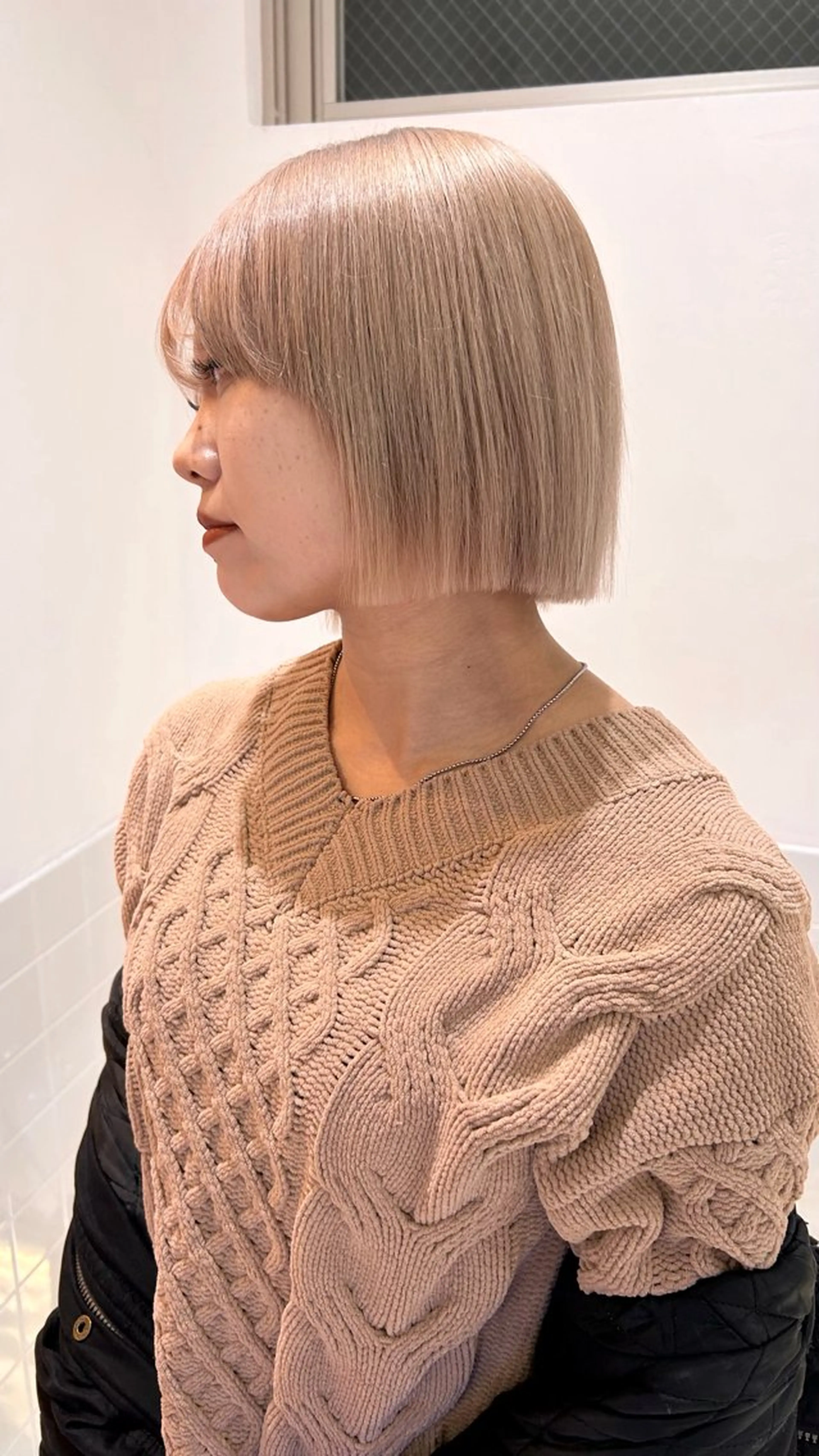 ショート ヘアカラー トリートメント レイン🌏🌱 似合わせ/ハイトーンのヘアスタイル