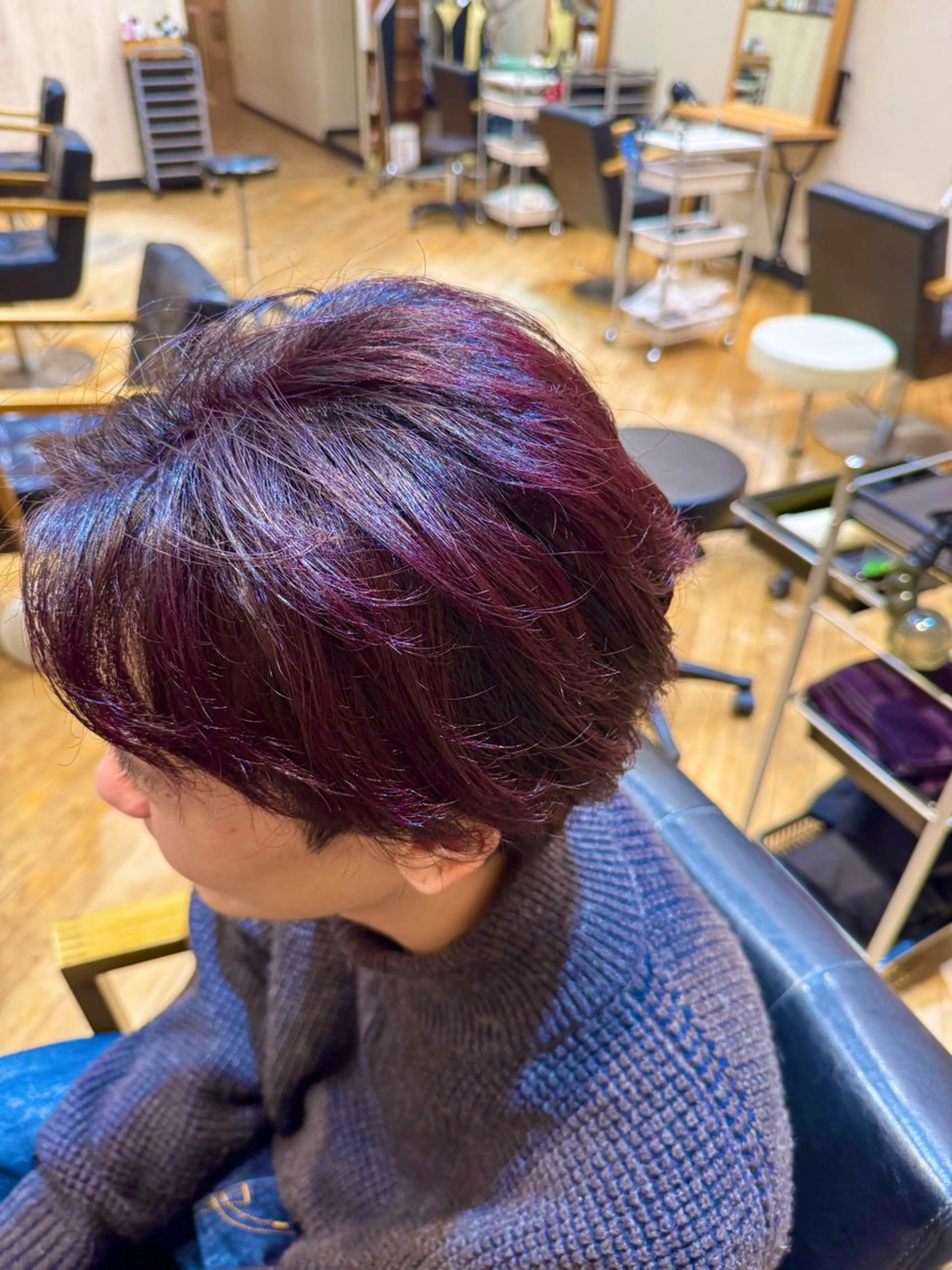 カラー ヘアカラー 平塚 夏也のヘアスタイル