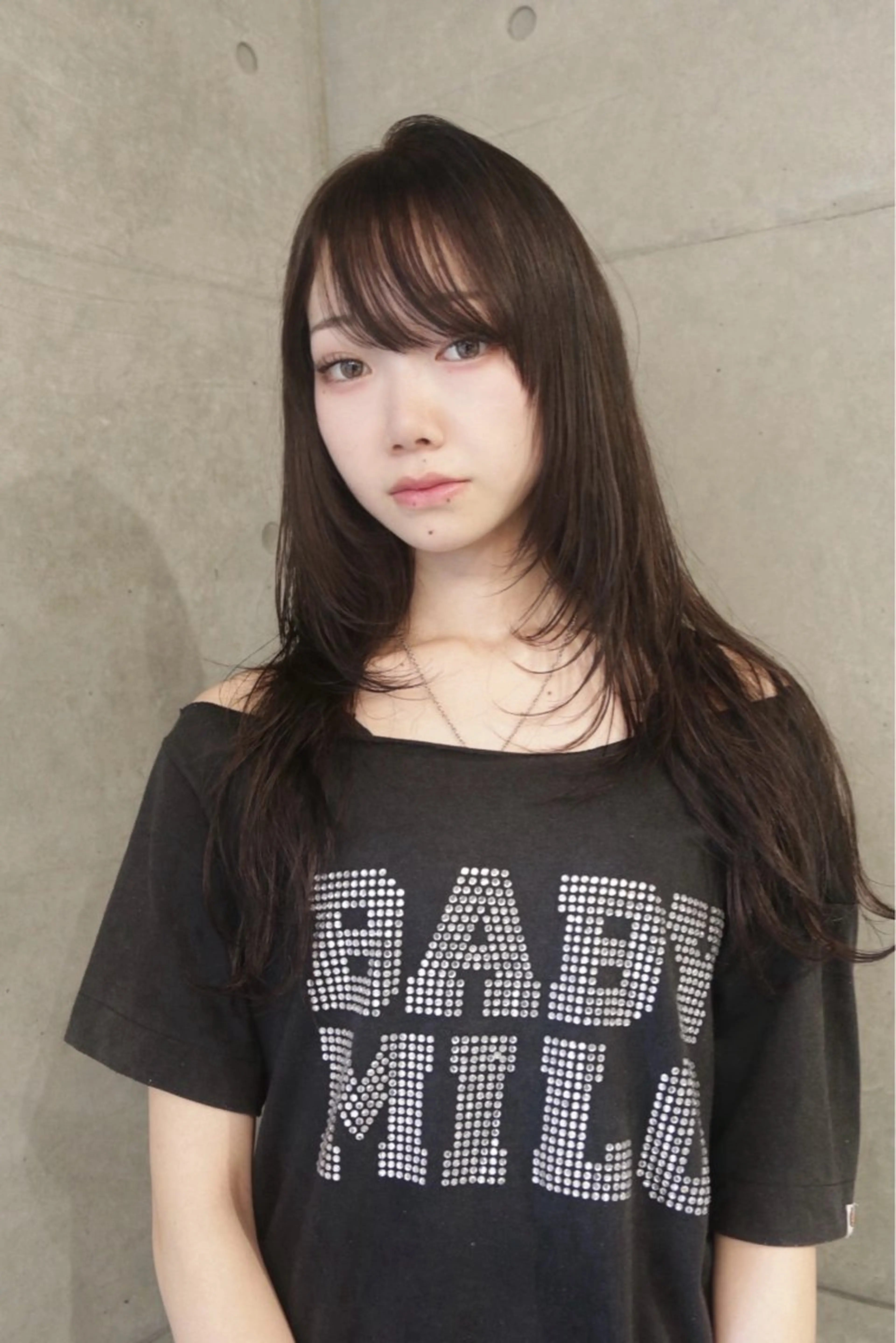 ロング 顔まわりレイヤー ハイレイヤー レイヤーカット カット レイヤーカットとハイ トーン/HIROKIのヘアスタイル