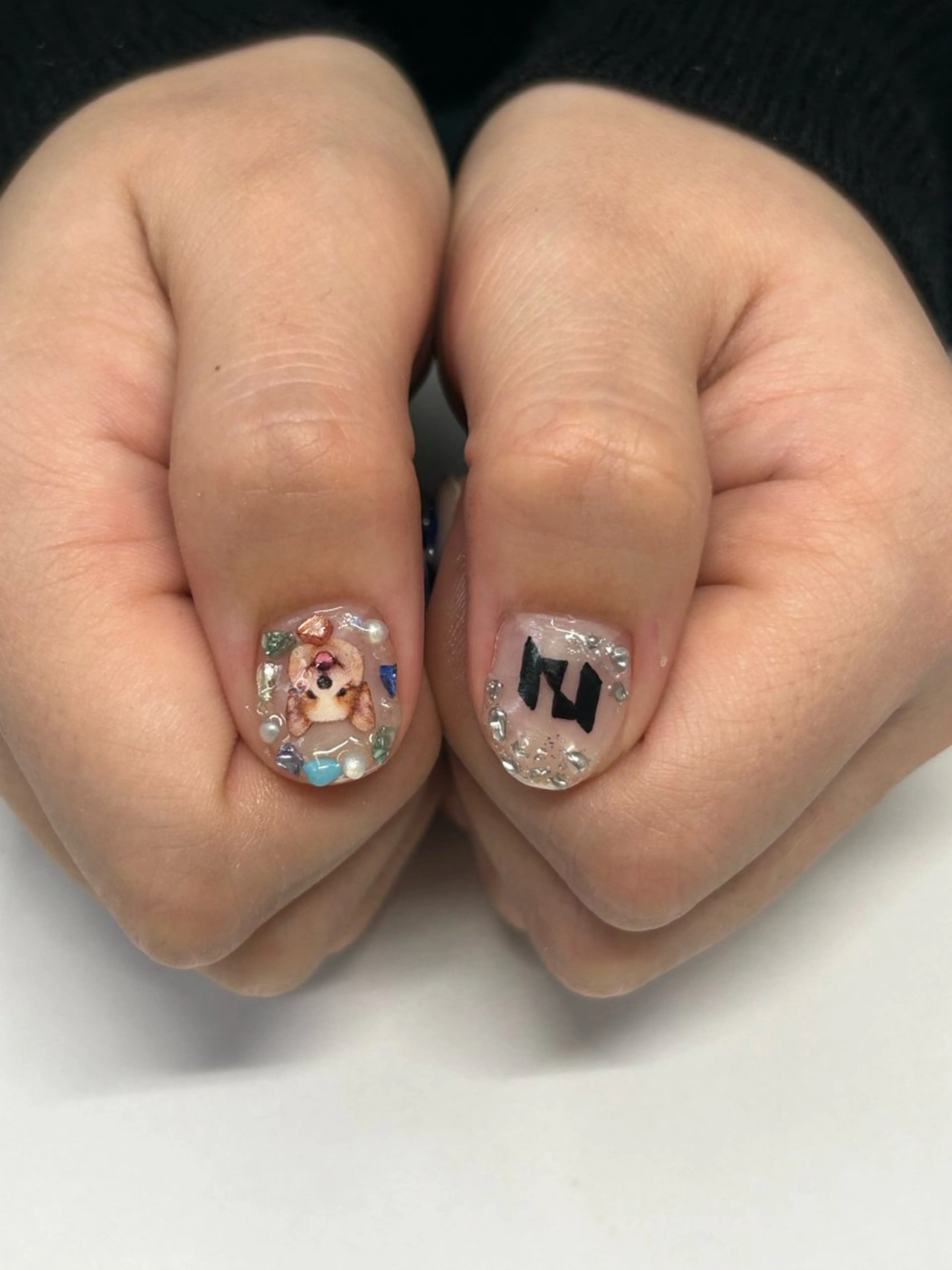 ネイル ハンドネイル プライベートネイルサロンone nail所属・one nail 【カラフル/個性派】のネイルデザイン