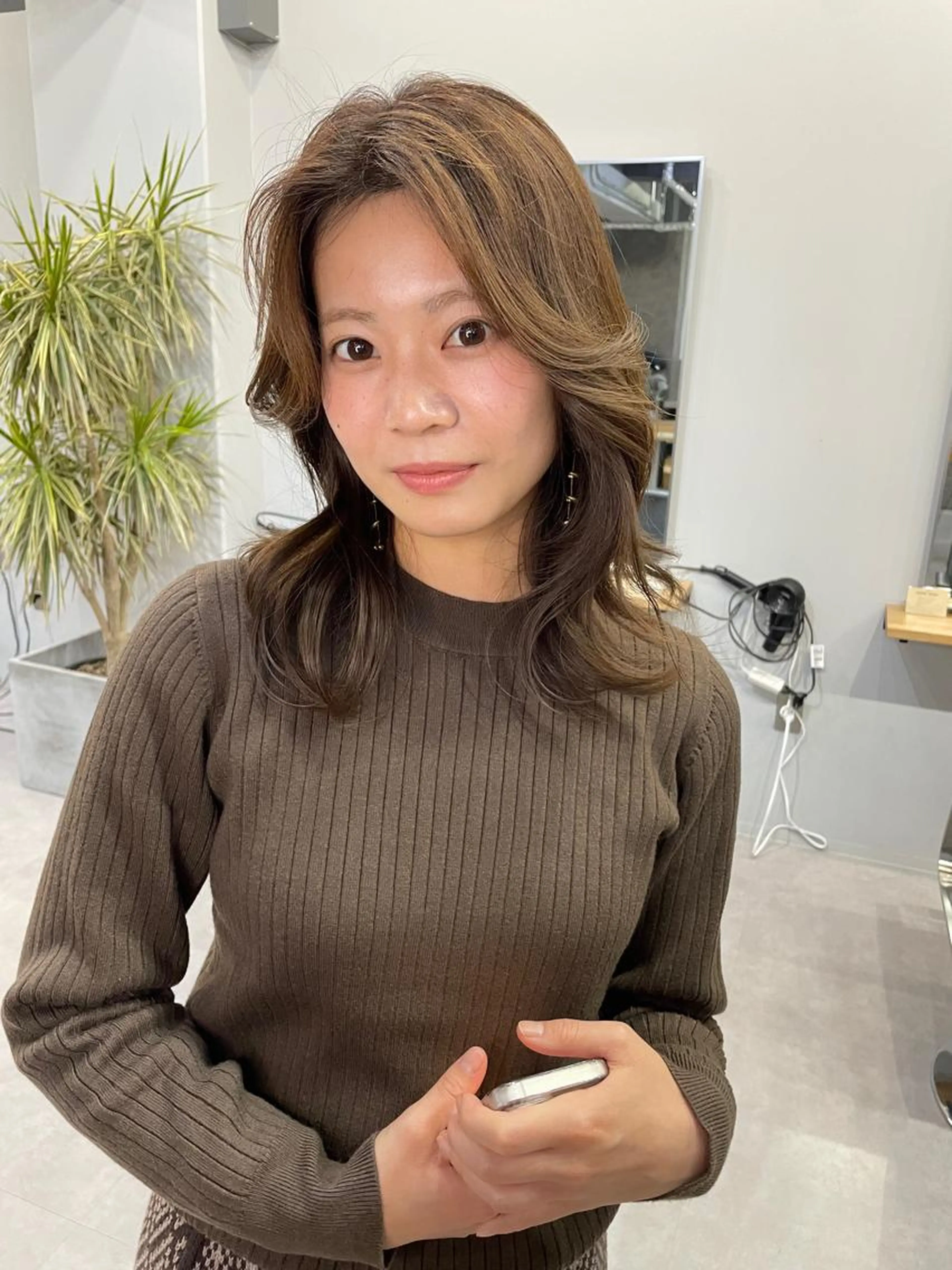 【2回目クーポン】カット×ハイライト×カラー×1stepトリートメントの写真