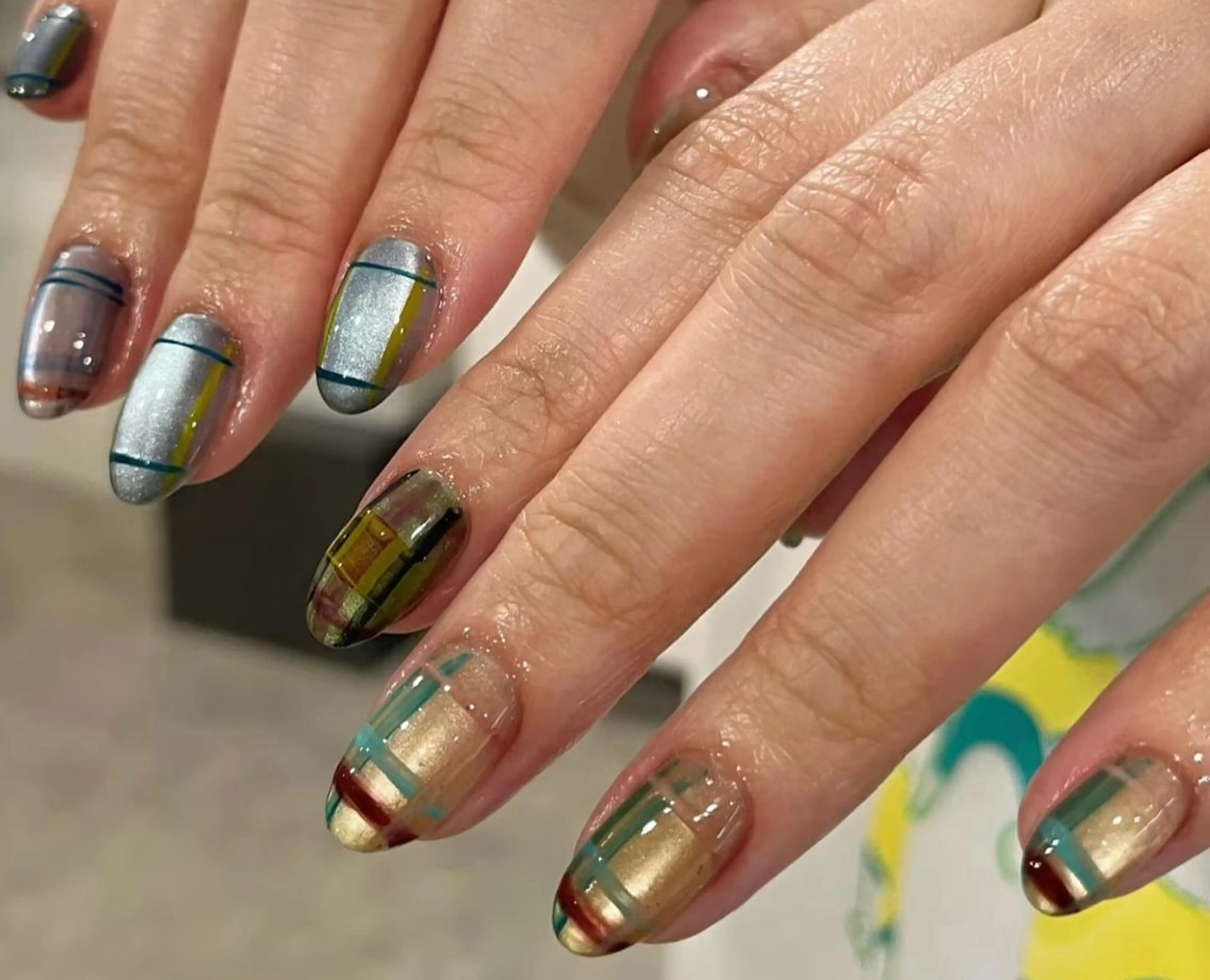 ネイル ハンドネイル ハンドケア 🍑 momo_nailのネイルデザイン