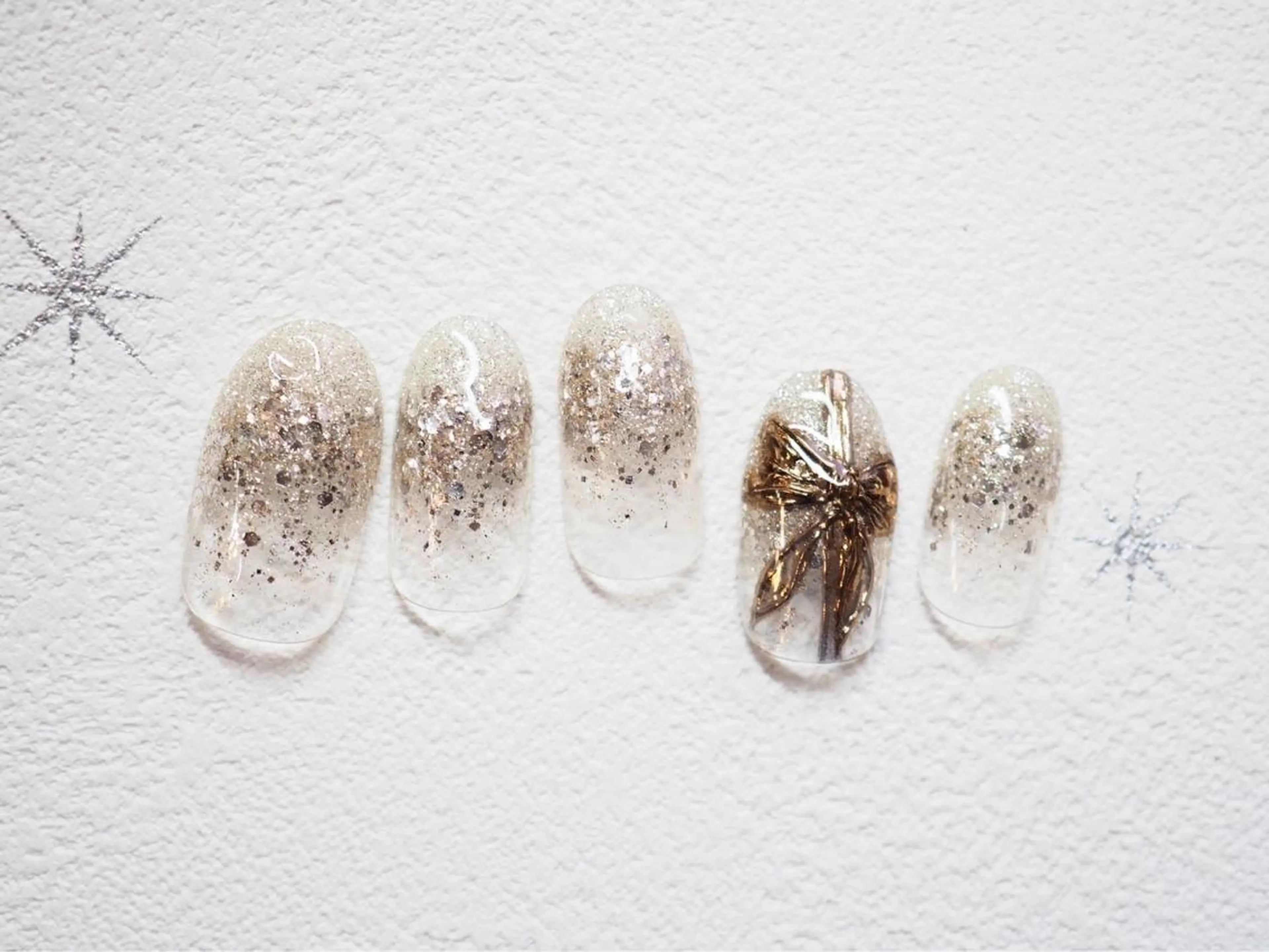 ネイル ハンドネイル トップネイリスト Ribbon立川店のネイルデザイン