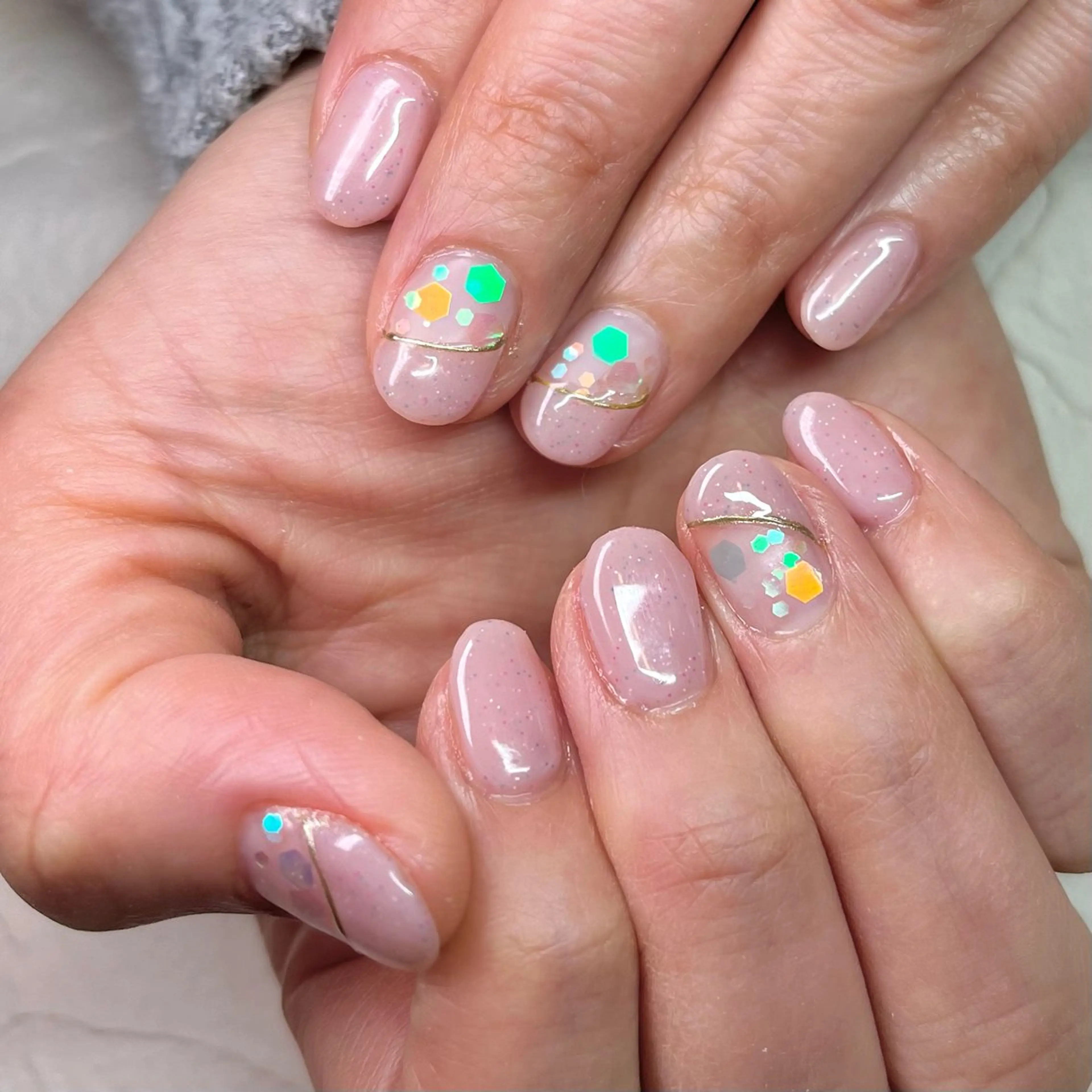 ネイル ハンドネイル ネイルスタジオ コスタ•デルマールのネイルデザイン