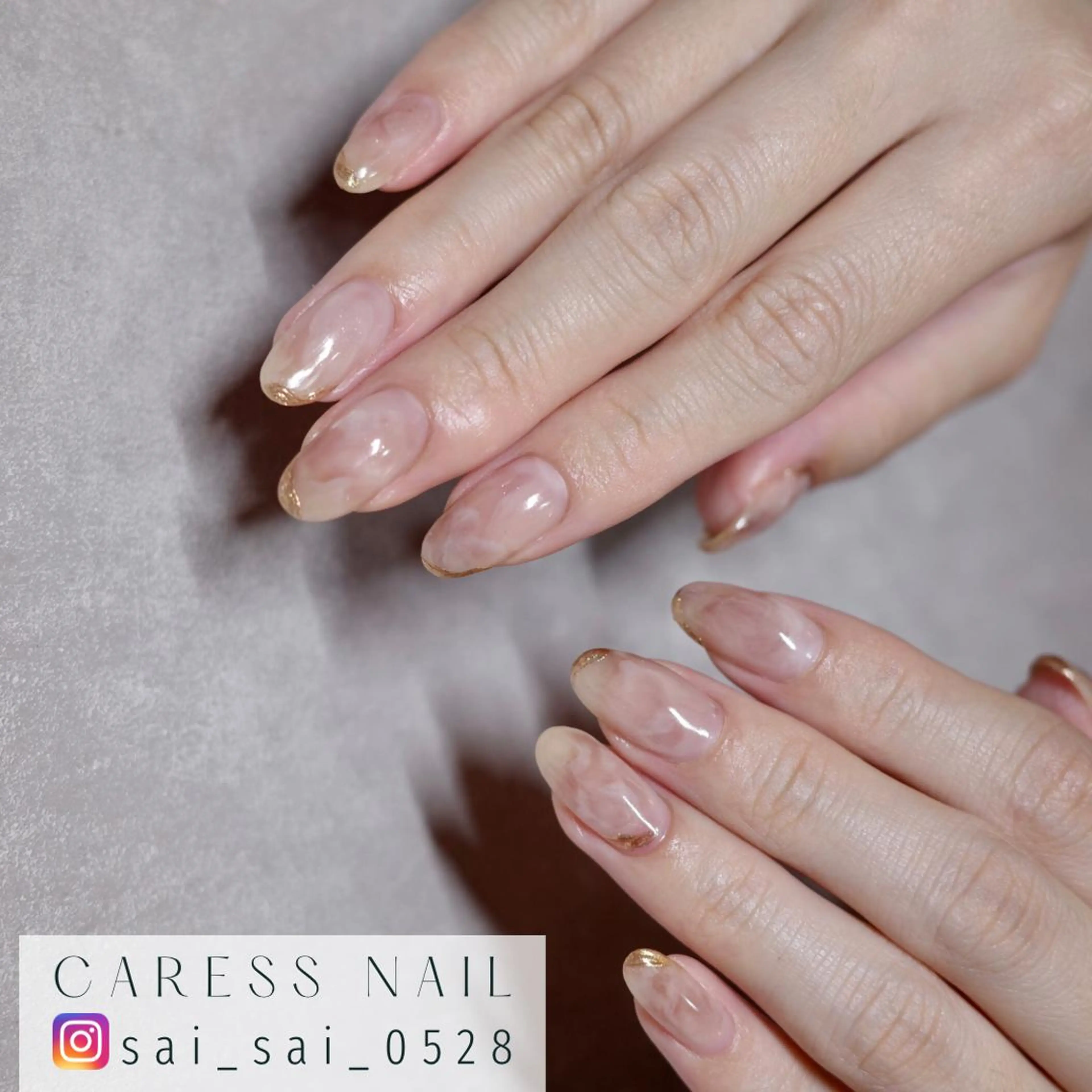 ネイル caress  nail カレスネイル　代々木上原所属・カレスネイル さいのネイルデザイン