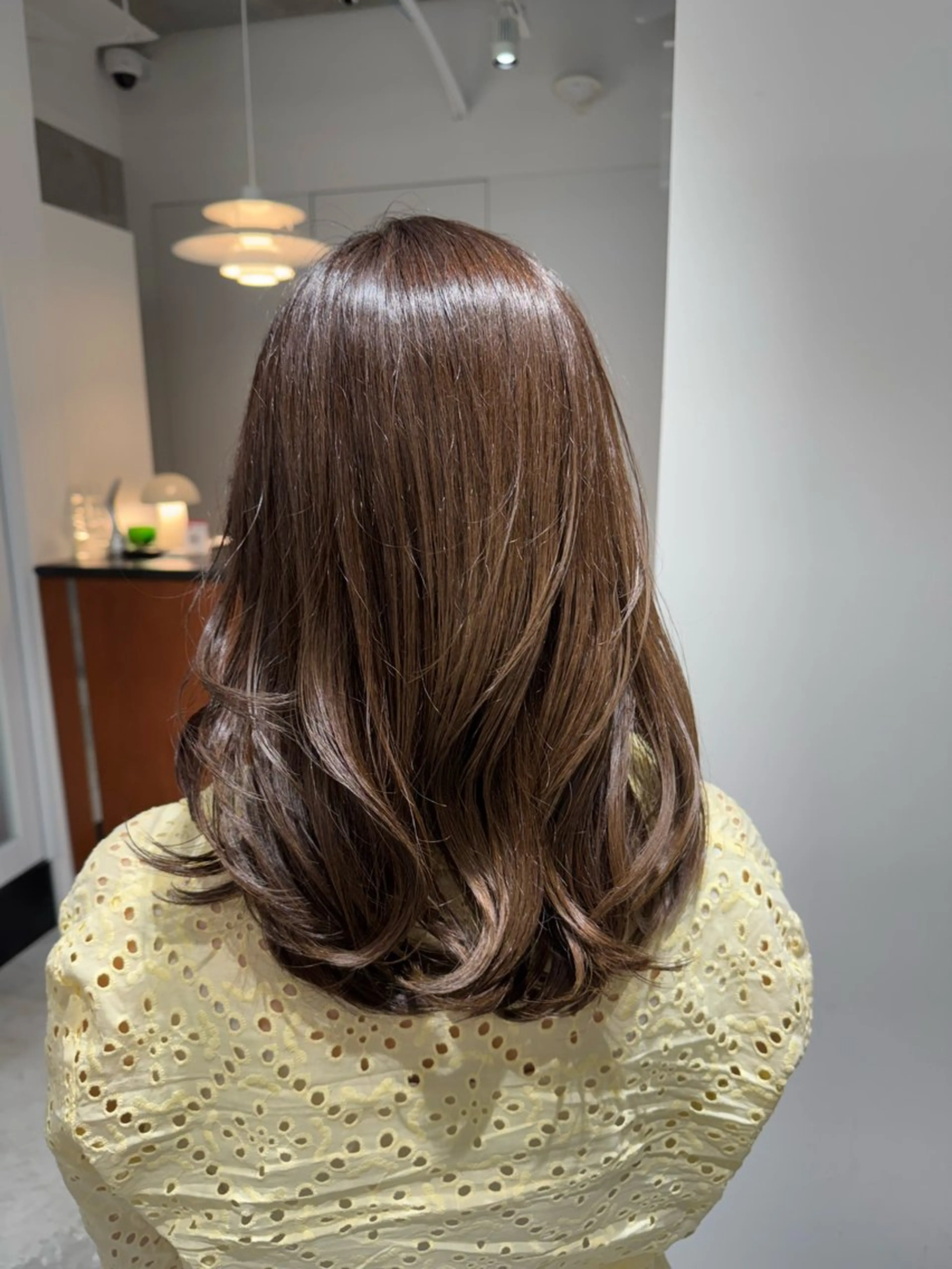 ロング ロング カット ヘアカラー オートル所属・渋谷透明感カラー🩵 愛優美のヘアスタイル