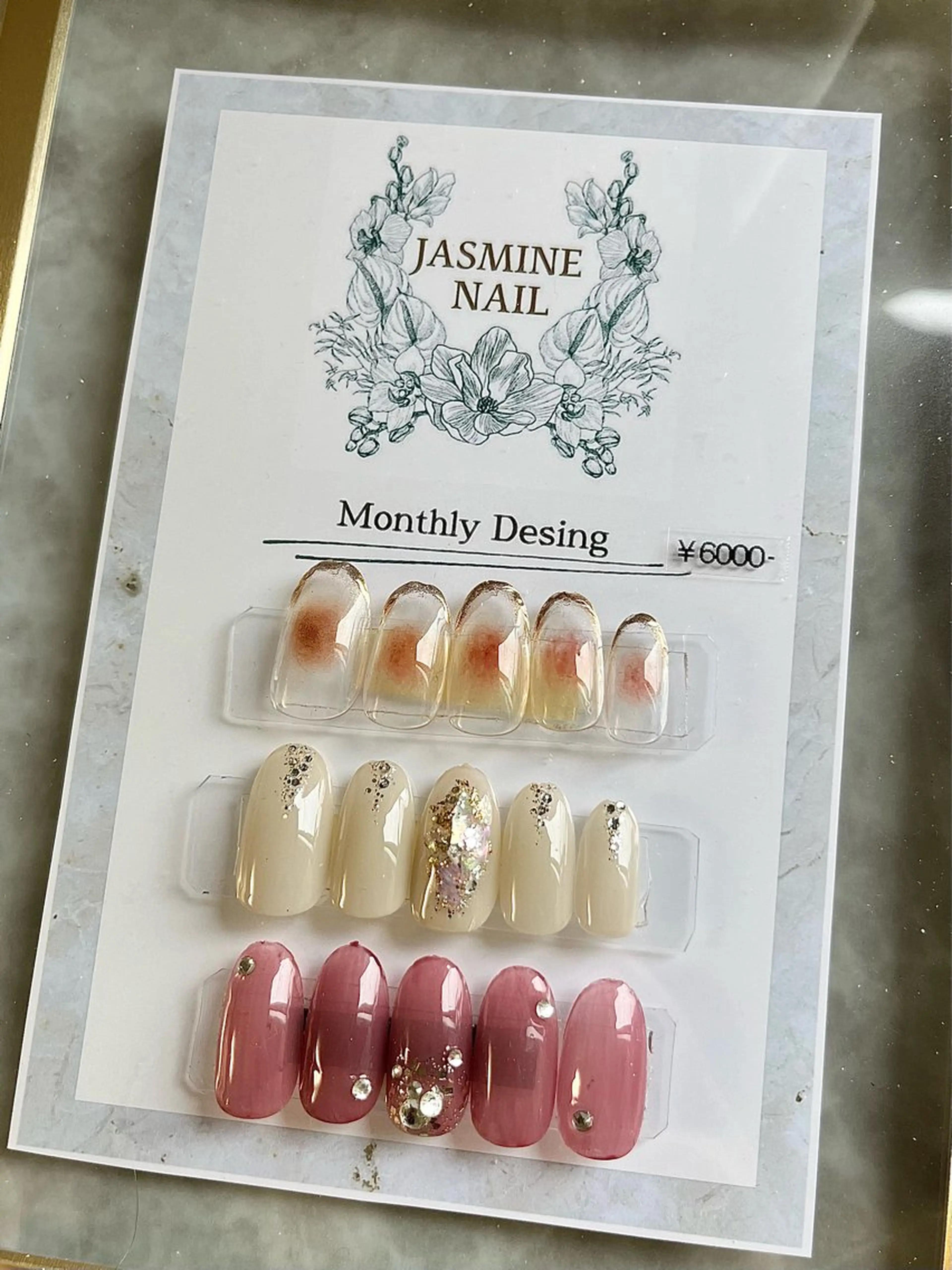 ネイル ジェルネイル Jasmine NAILのネイルデザイン