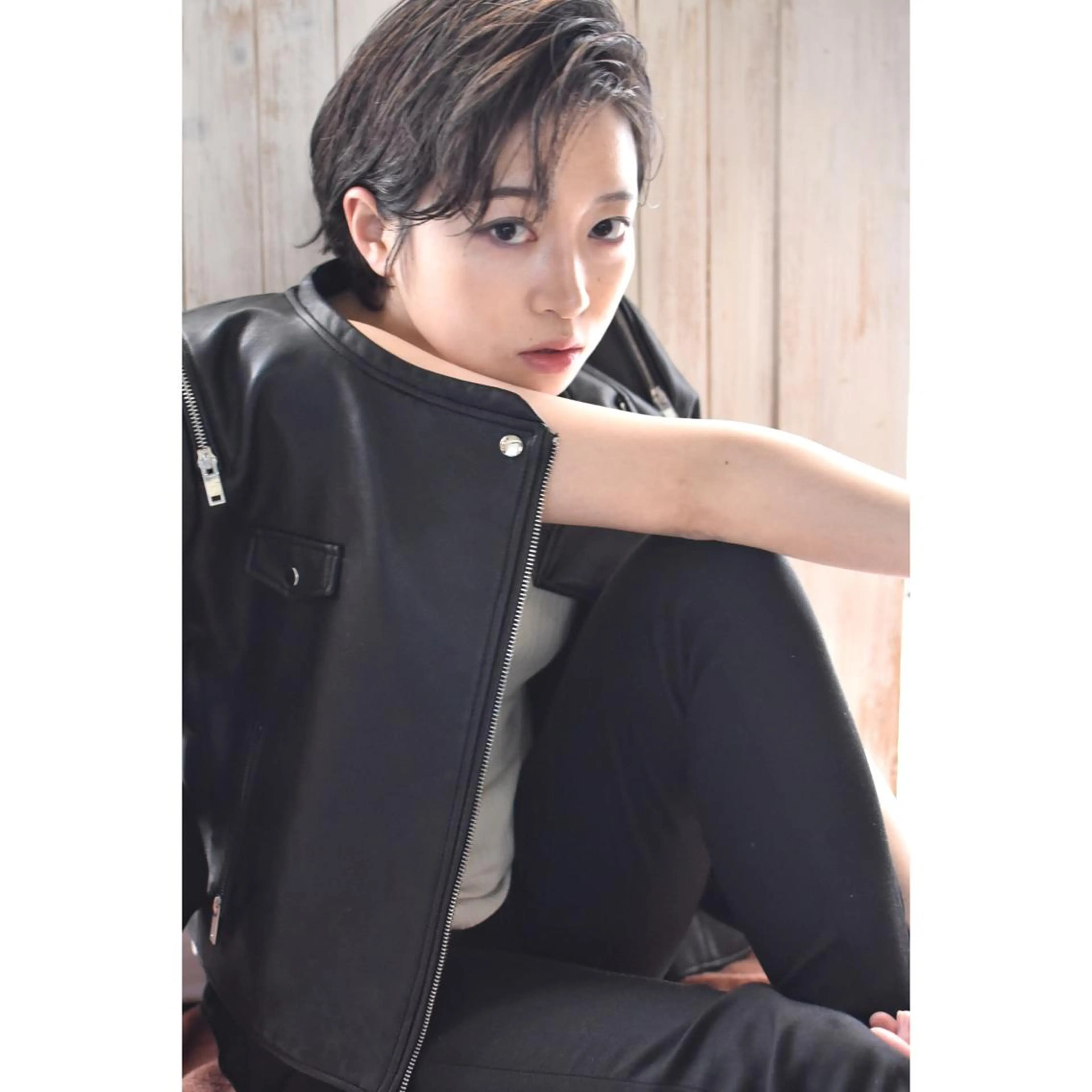 ショート カラー パーマ メンズ 南堀江🌿パーマ Tetsu【テツ】のヘアスタイル