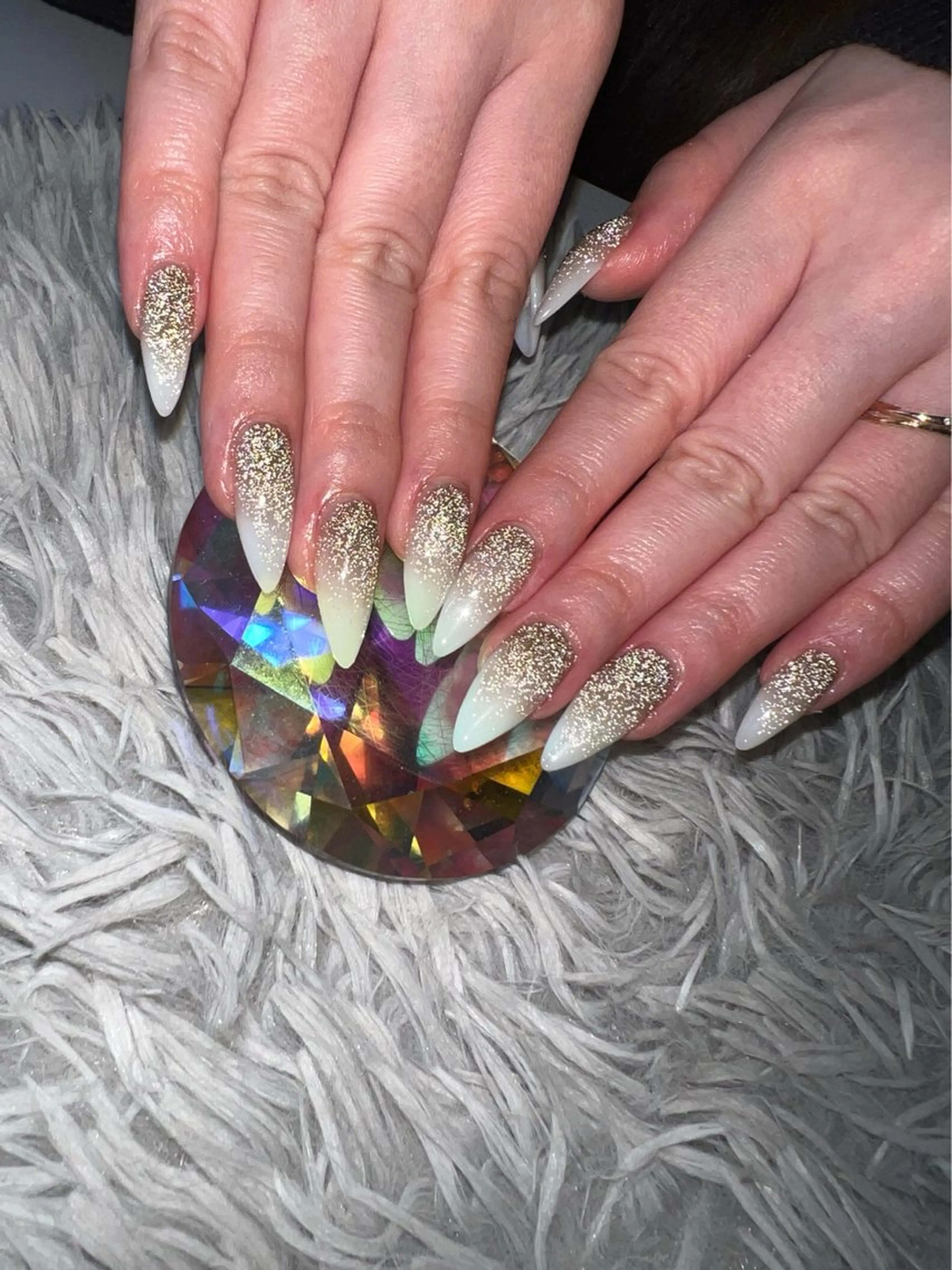 ネイル フラッシュネイル グラデーション スカルプネイル ハンドネイル シェヌネイル JURAのネイルデザイン