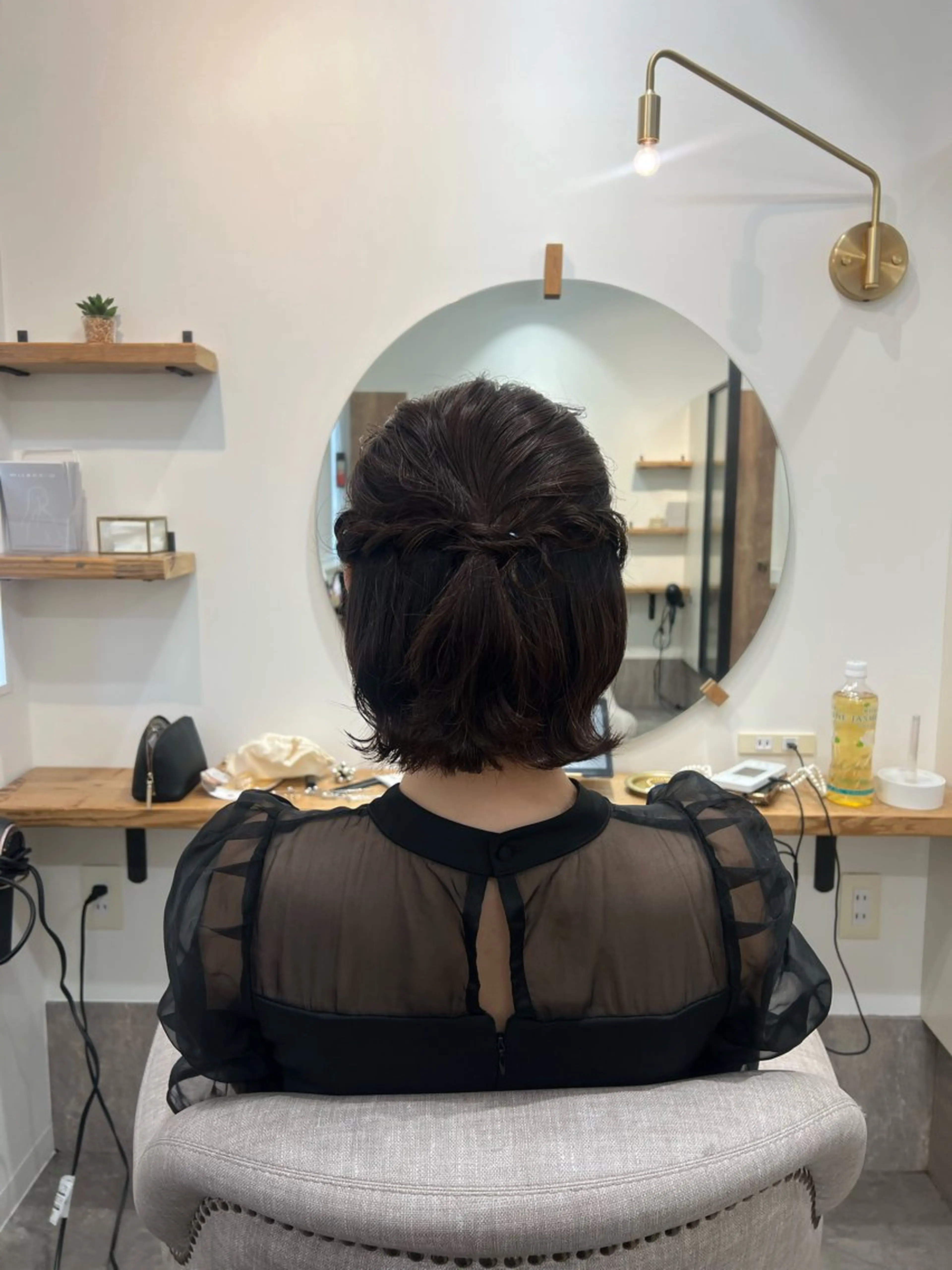 【モデル募集】ヘアセット ¥0の写真