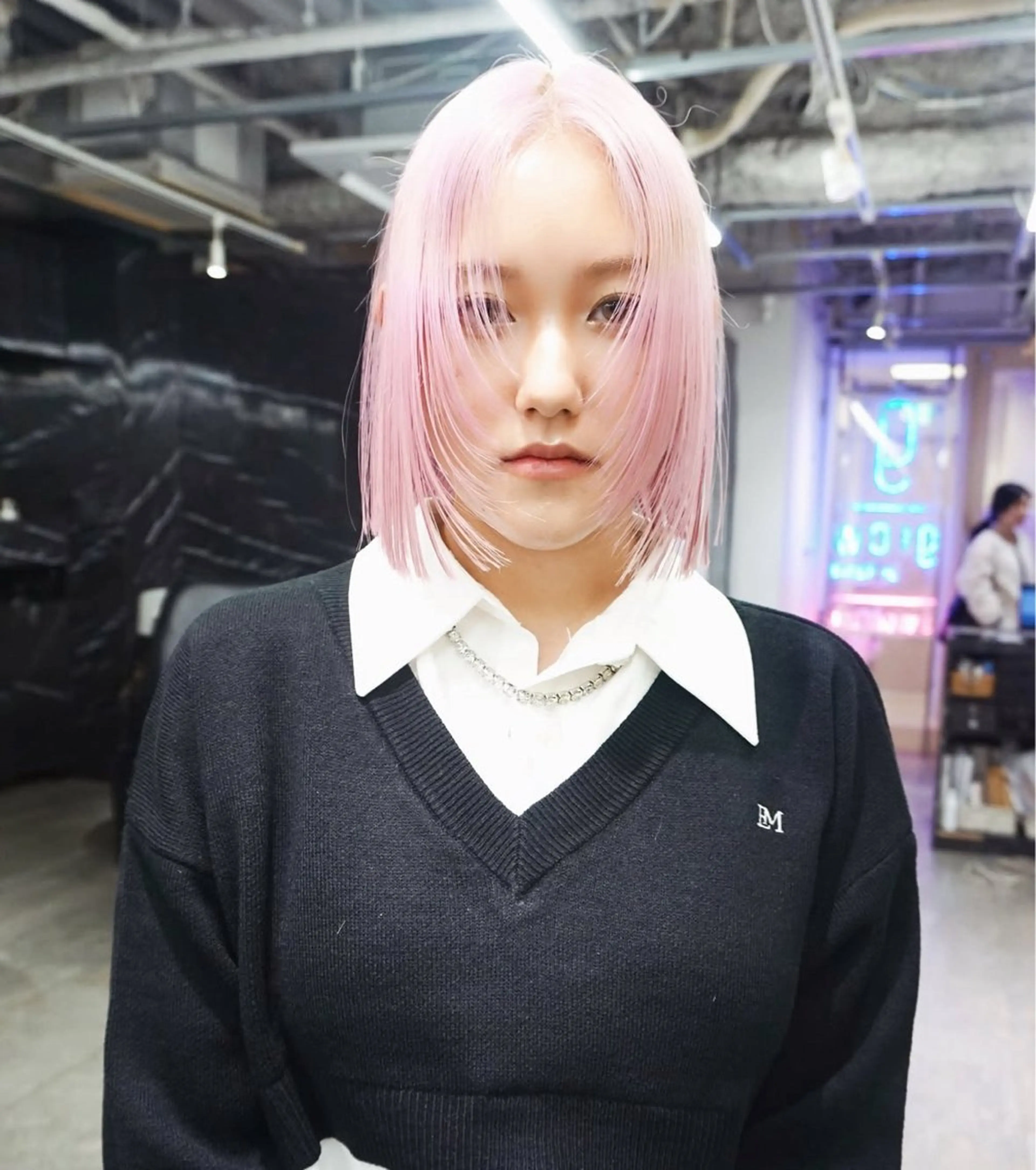 ショート カラー ヘアカラー ハイトーン/ ボブ/KAIのヘアスタイル