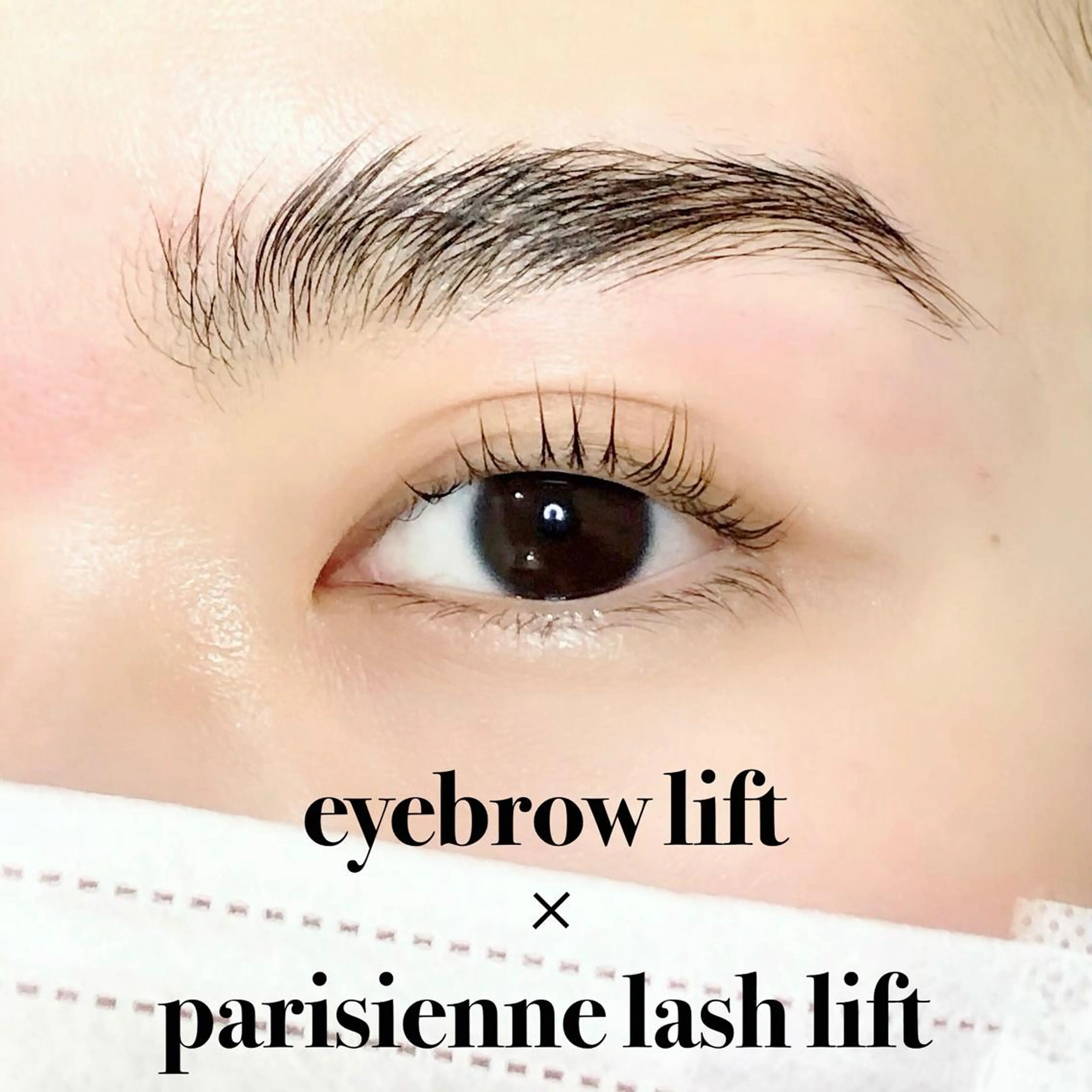 アイブロウリフト× アイブロウワックス × パリジェンヌラッシュリフトの写真