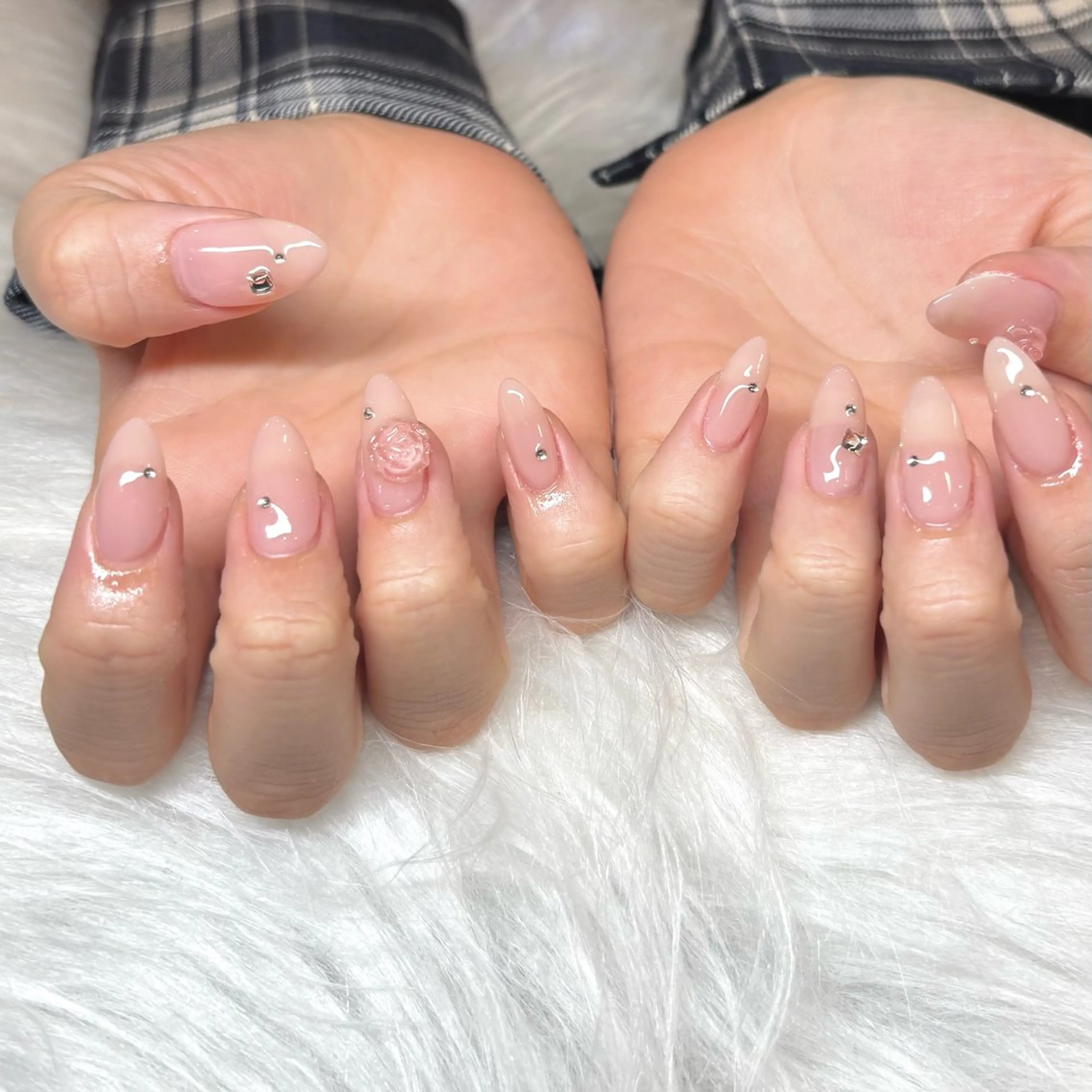 ネイル 春ネイル ハンドネイル HANA ソブエのネイルデザイン