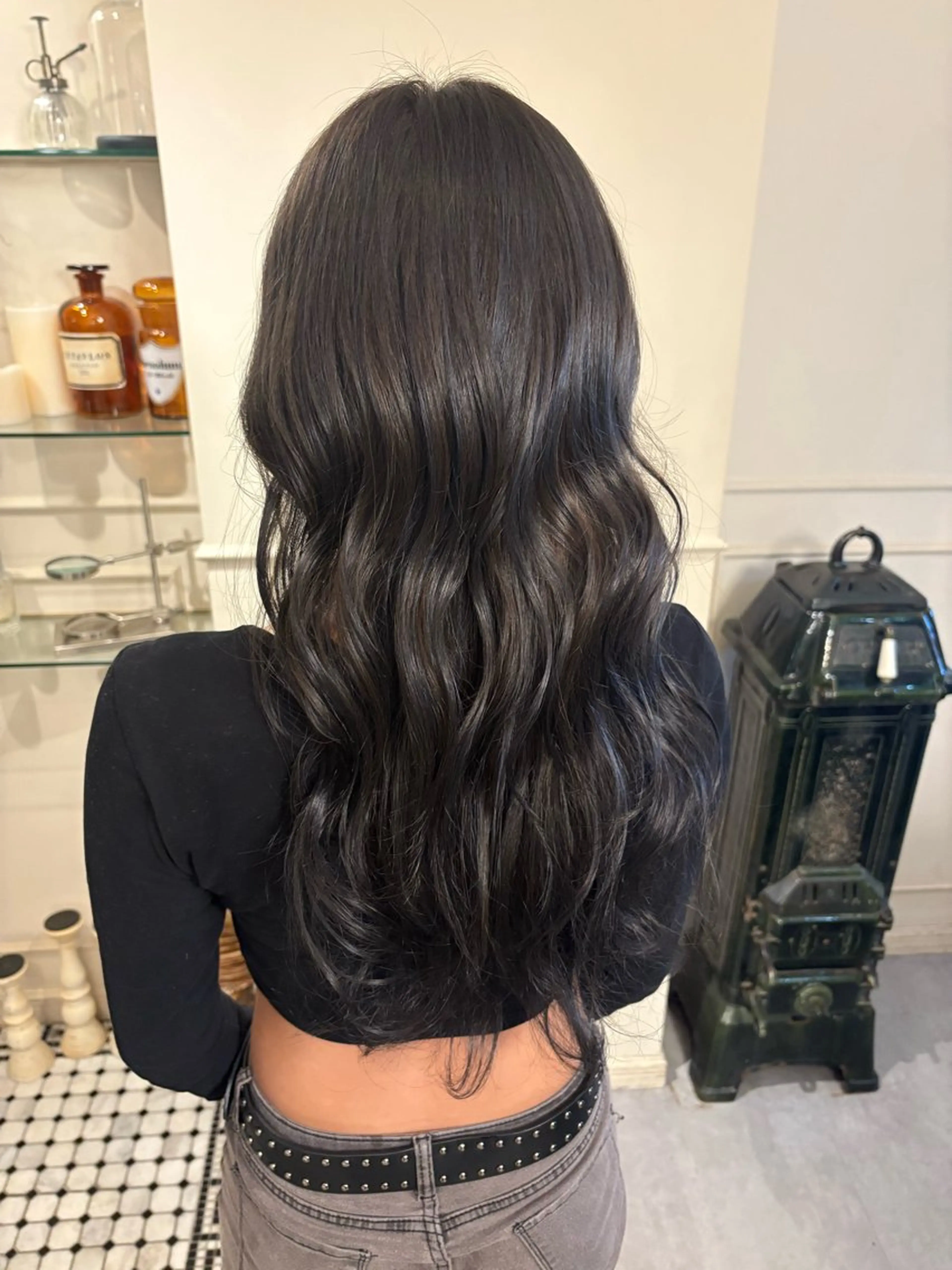 ロング カラー ヘアカラー ROVER所属・Konomura Neneのヘアスタイル