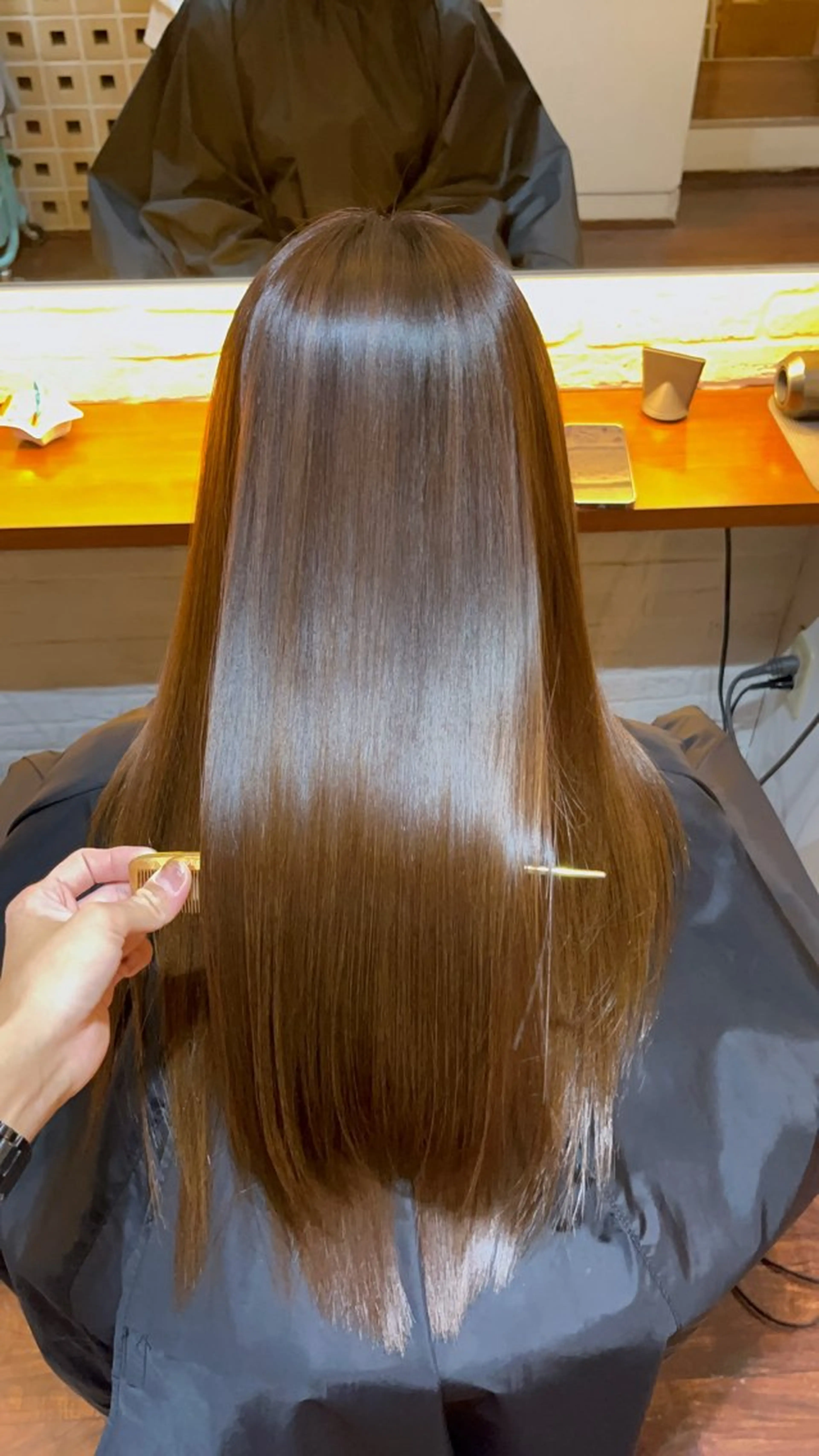 ロング 縮毛矯正 トリートメント CoCooN TAKUMAのヘアスタイル