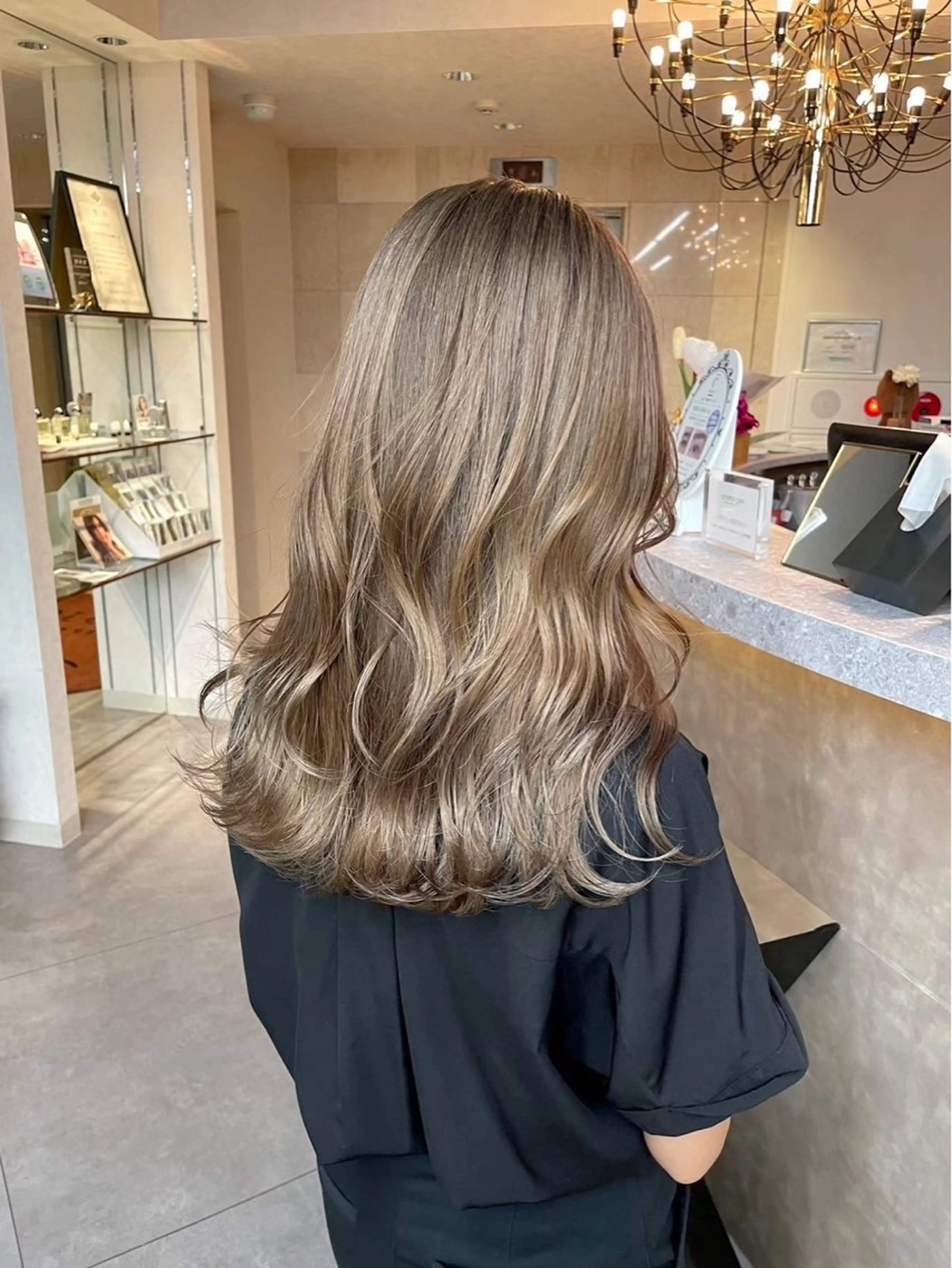 ロング カラー 鳥ちゃん🐥/カラー /西中島/新大阪のヘアスタイル