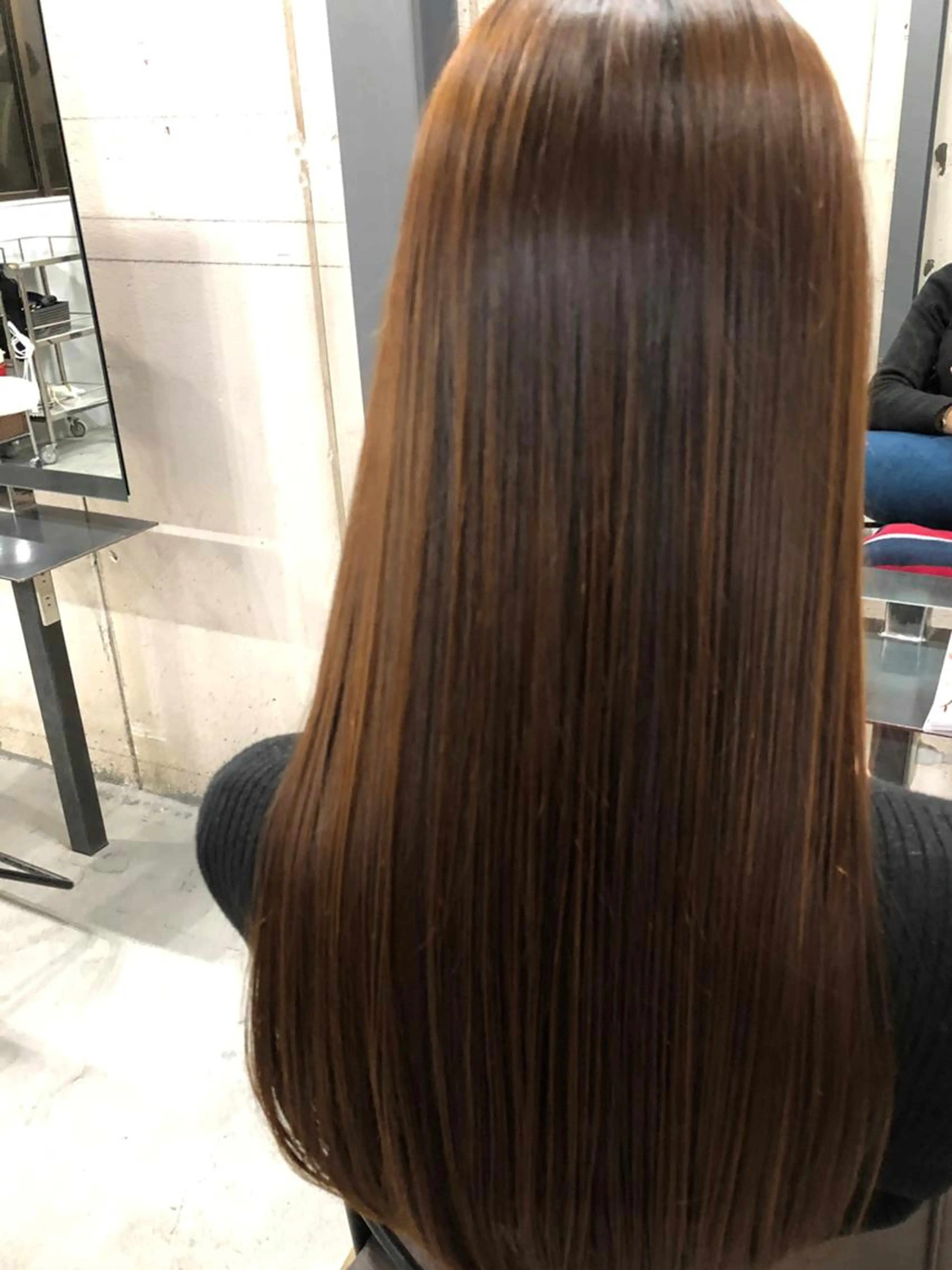 学生様限定　☆美髪カット＋最高級ハイクラスカラー＋ちゅるサラ艶に縮毛矯正の写真