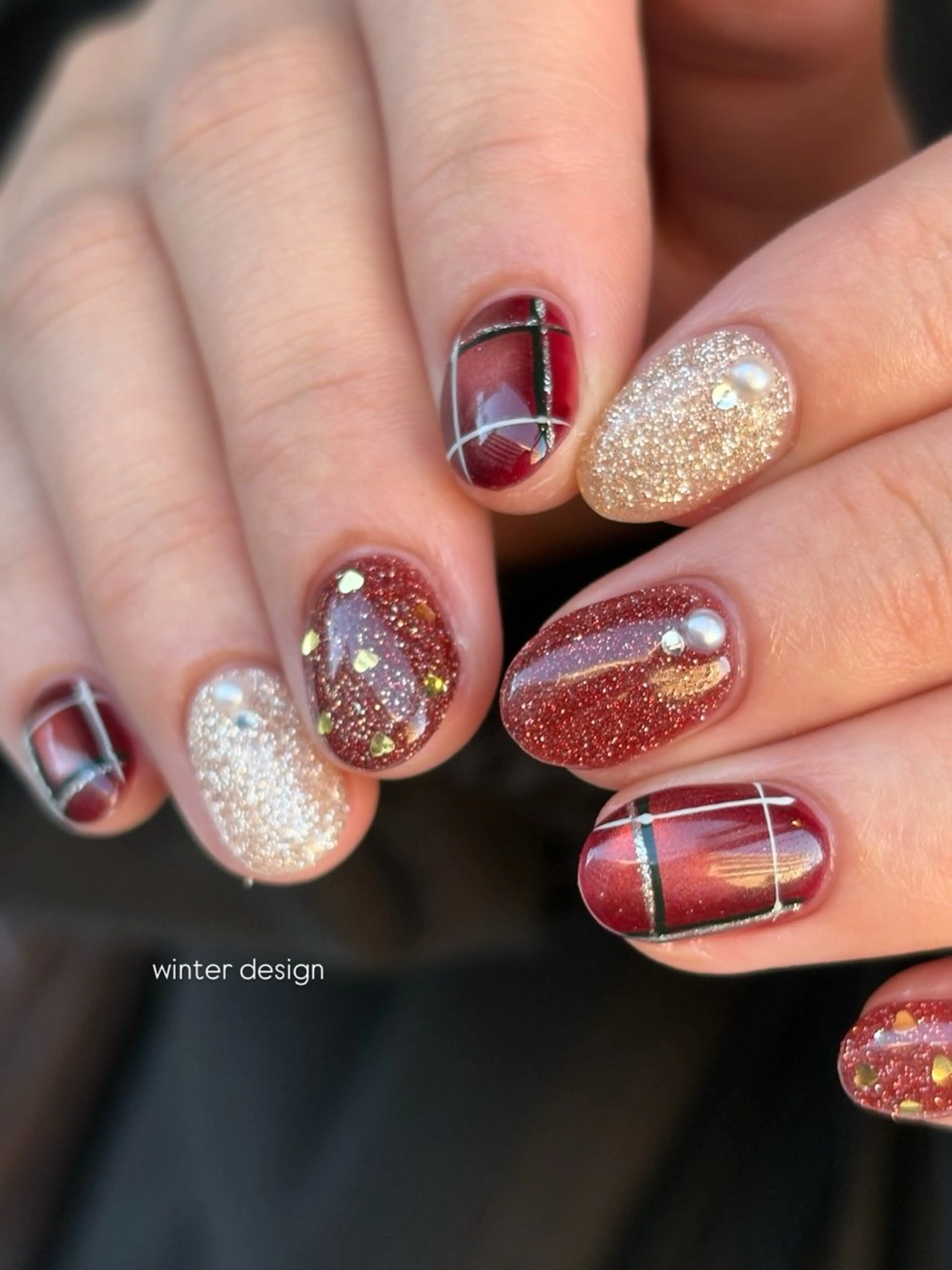 ネイル ハンドネイル 𝗿𝗶𝗰𝗼 ˎˊ˗のネイルデザイン