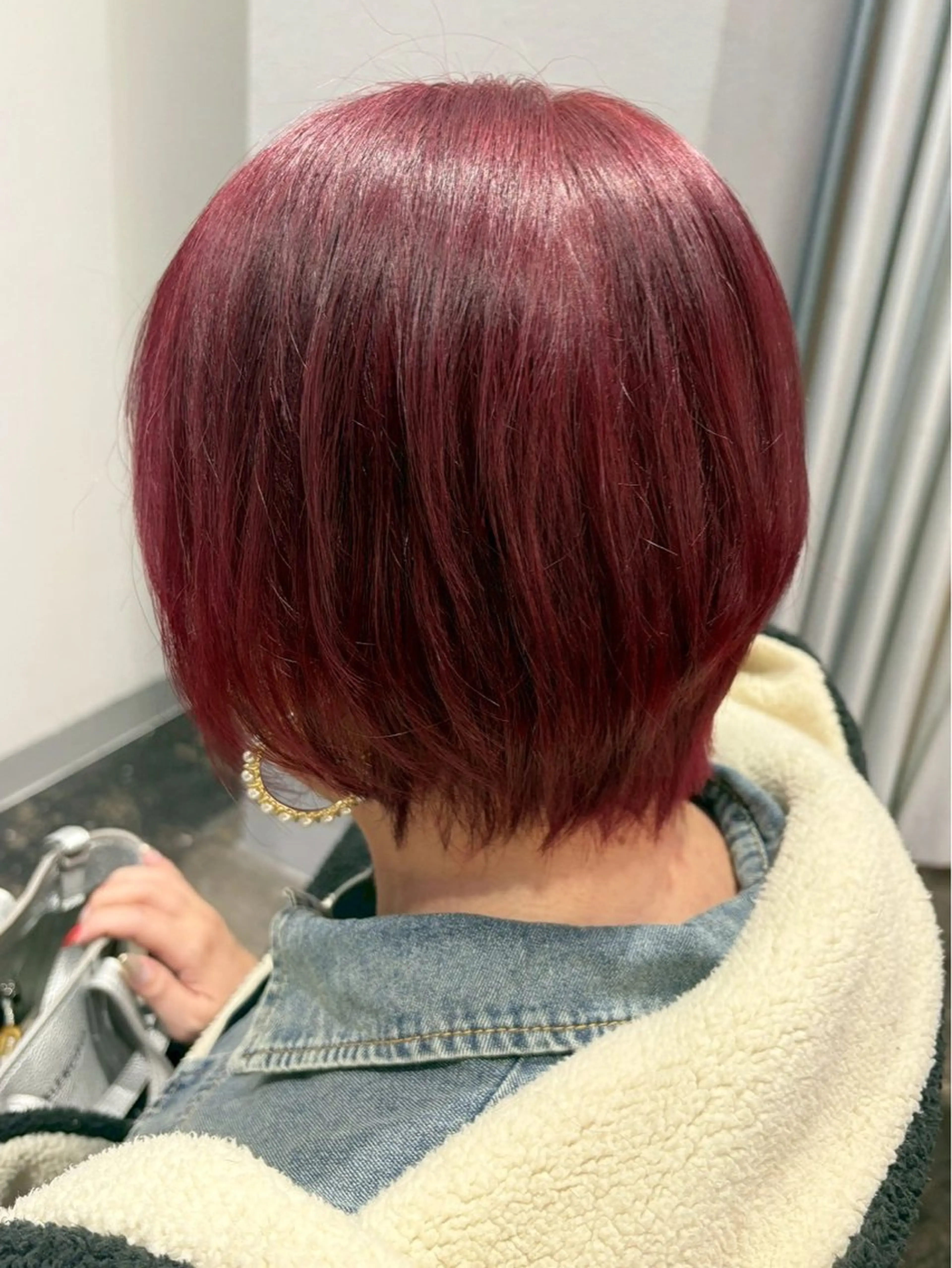 ショート カラー カット ヘアカラー トリートメント ハイトーン/韓国風/ 艶髪/吉祥寺のヘアスタイル