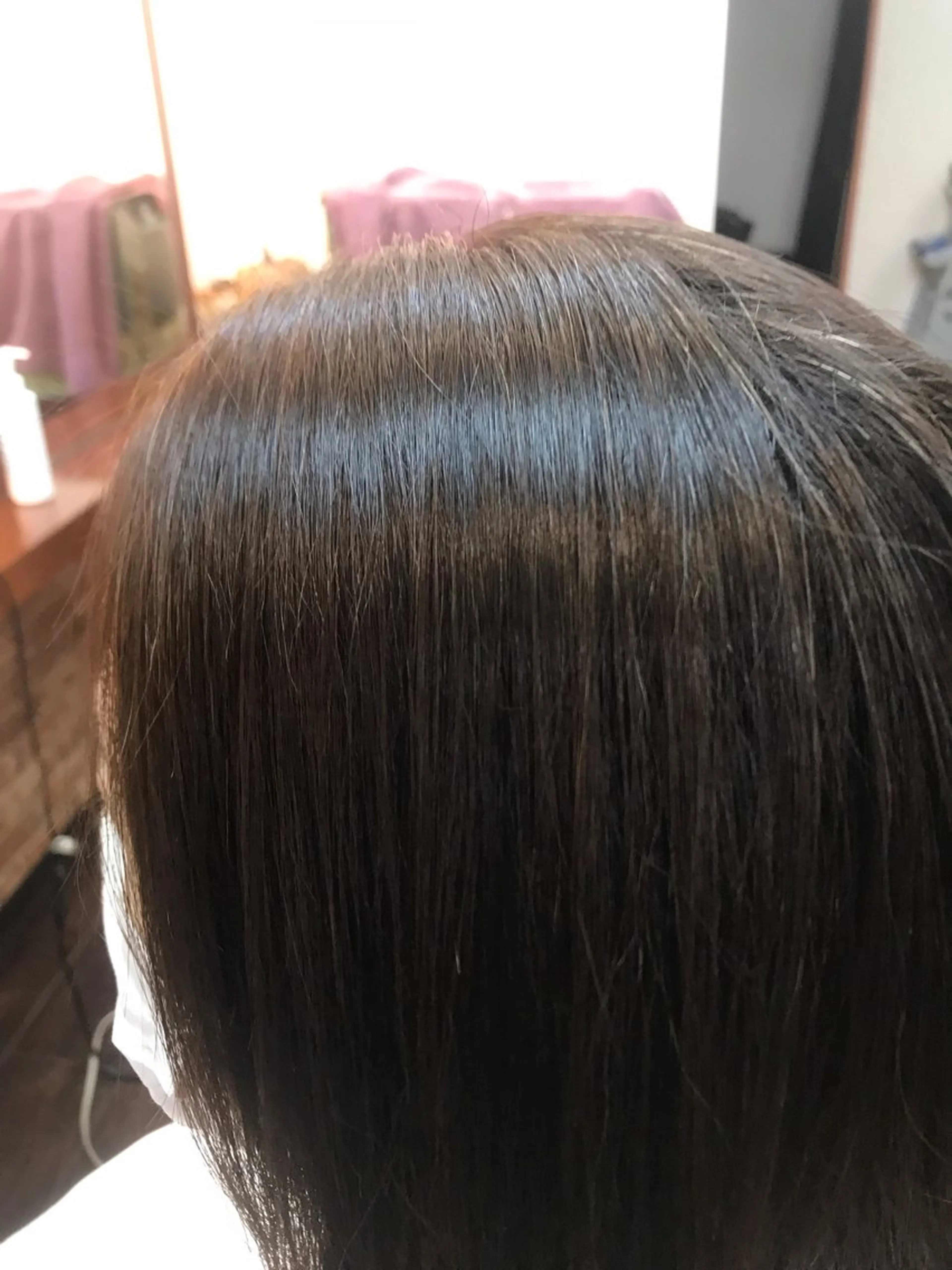 セミロング パーマ 桧山 真のヘアスタイル