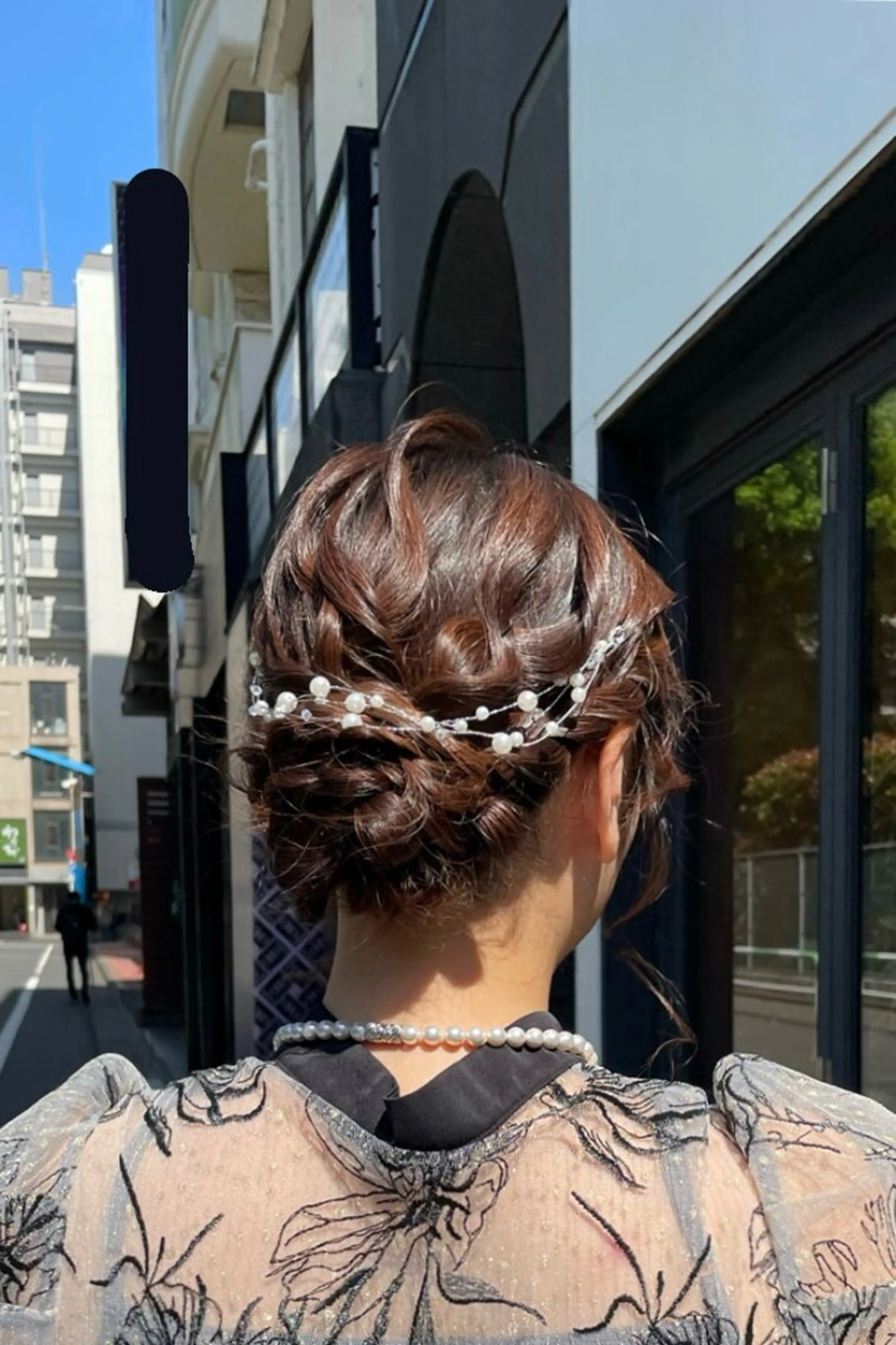 セミロング ヘアアレンジ ヘアセット 🫧 MAKI🫧のヘアスタイル