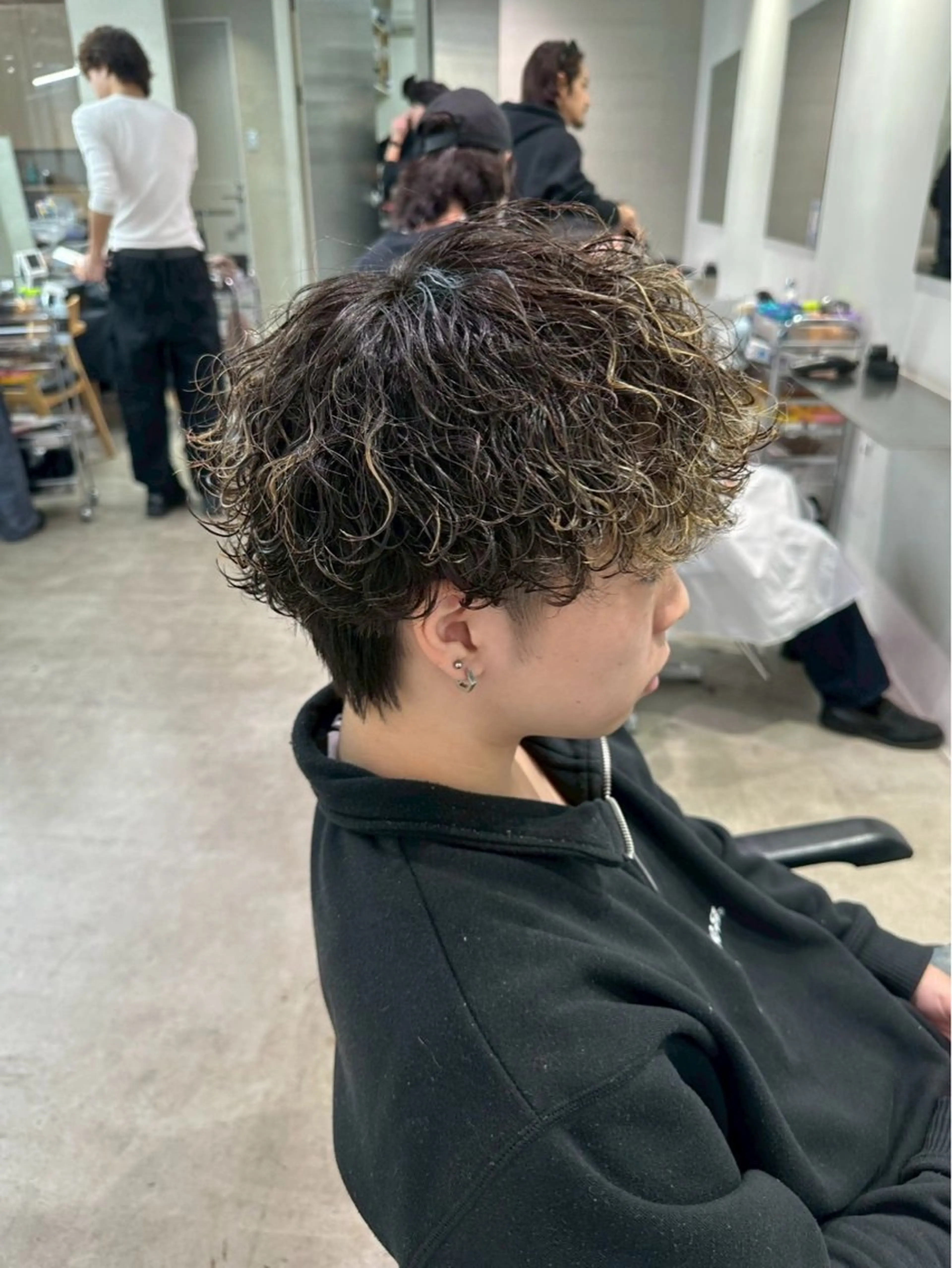 パーマ メンズ fifth天神メンズ パーマ特化／内山遥斗のヘアスタイル