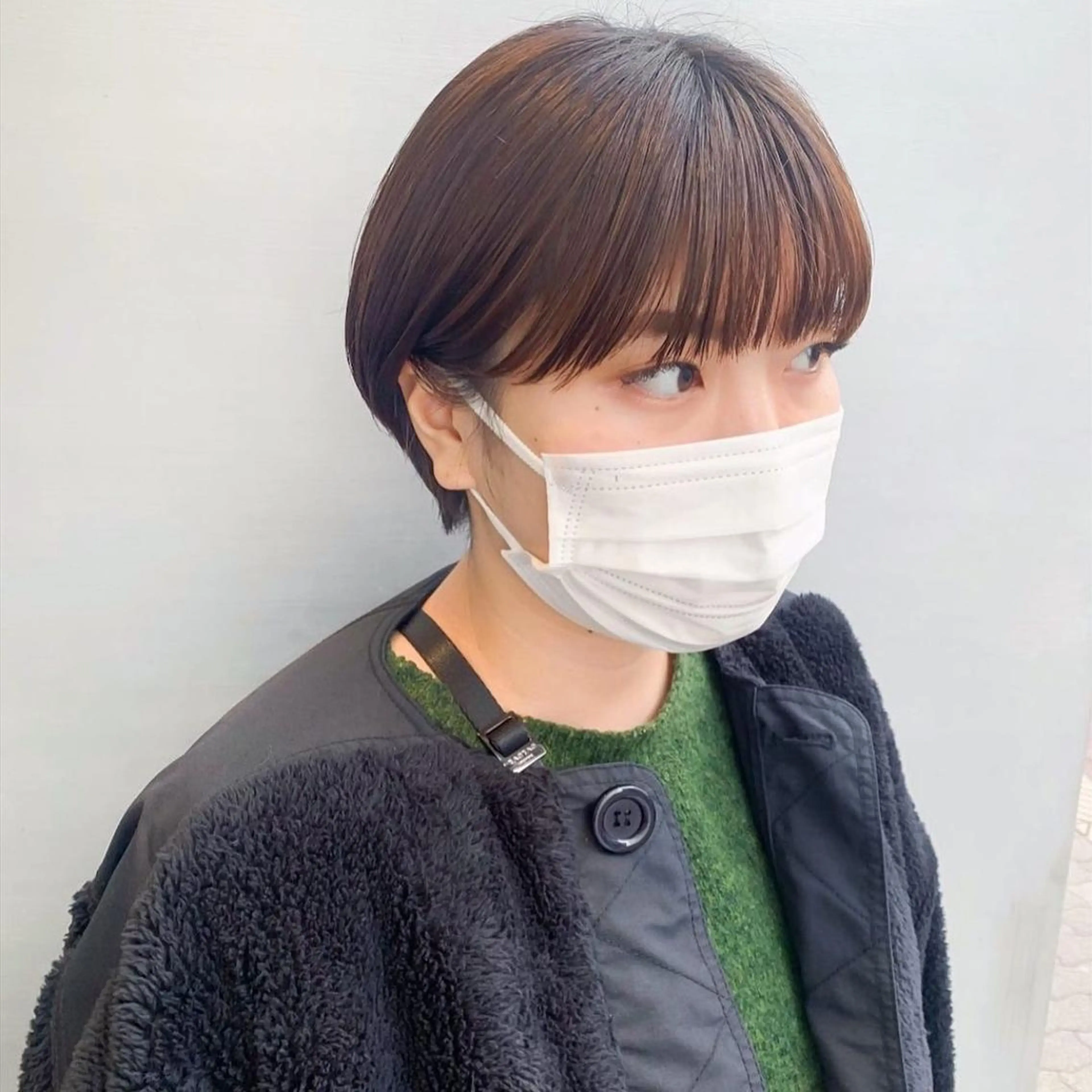 ショート カラー 髪質改善 Noe心斎橋店のヘアスタイル