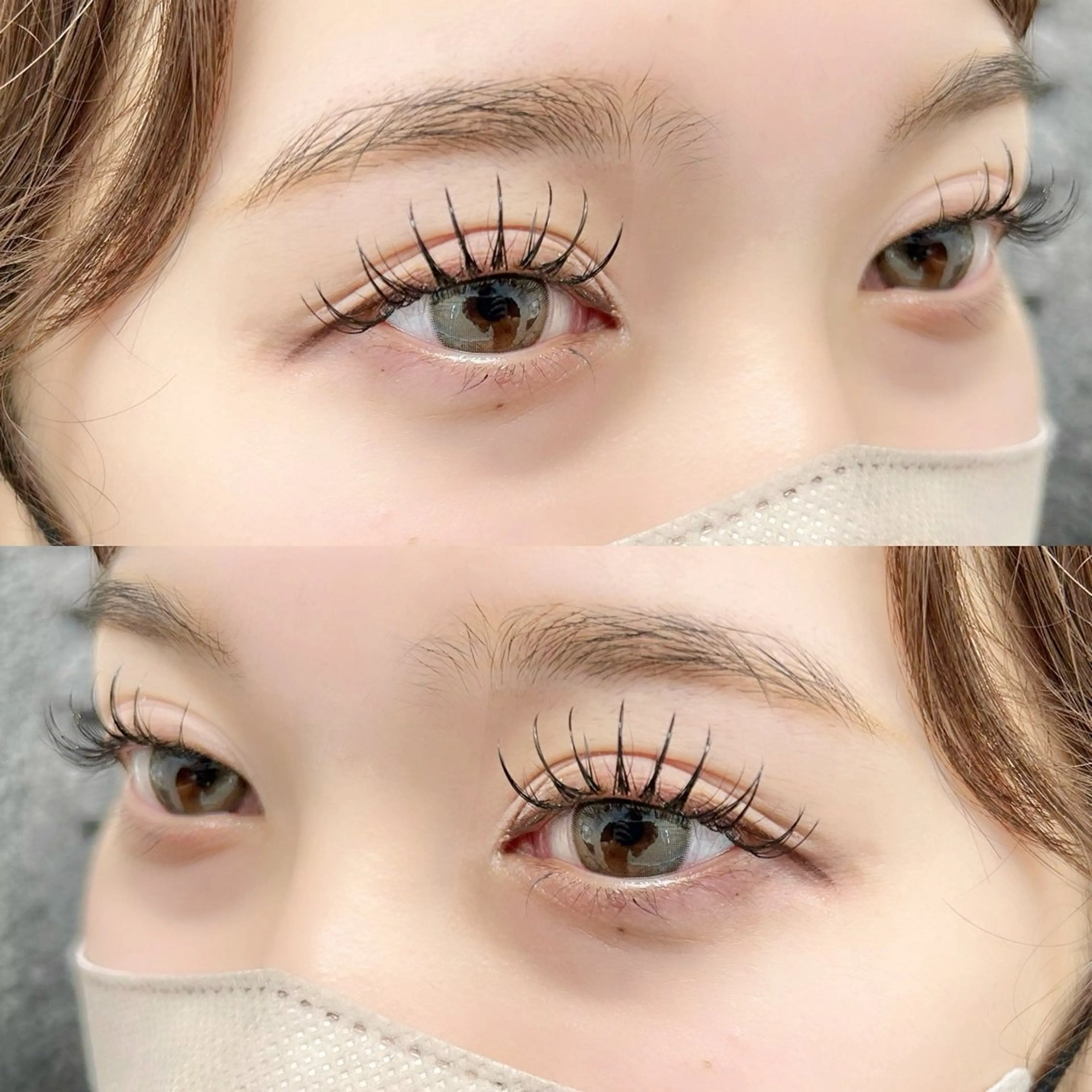 ✨人気急上昇✨LEDエクステ（フラットラッシュ）100本　新規¥7100 再来¥8200 笹塚/幡ヶ谷/明大前の写真