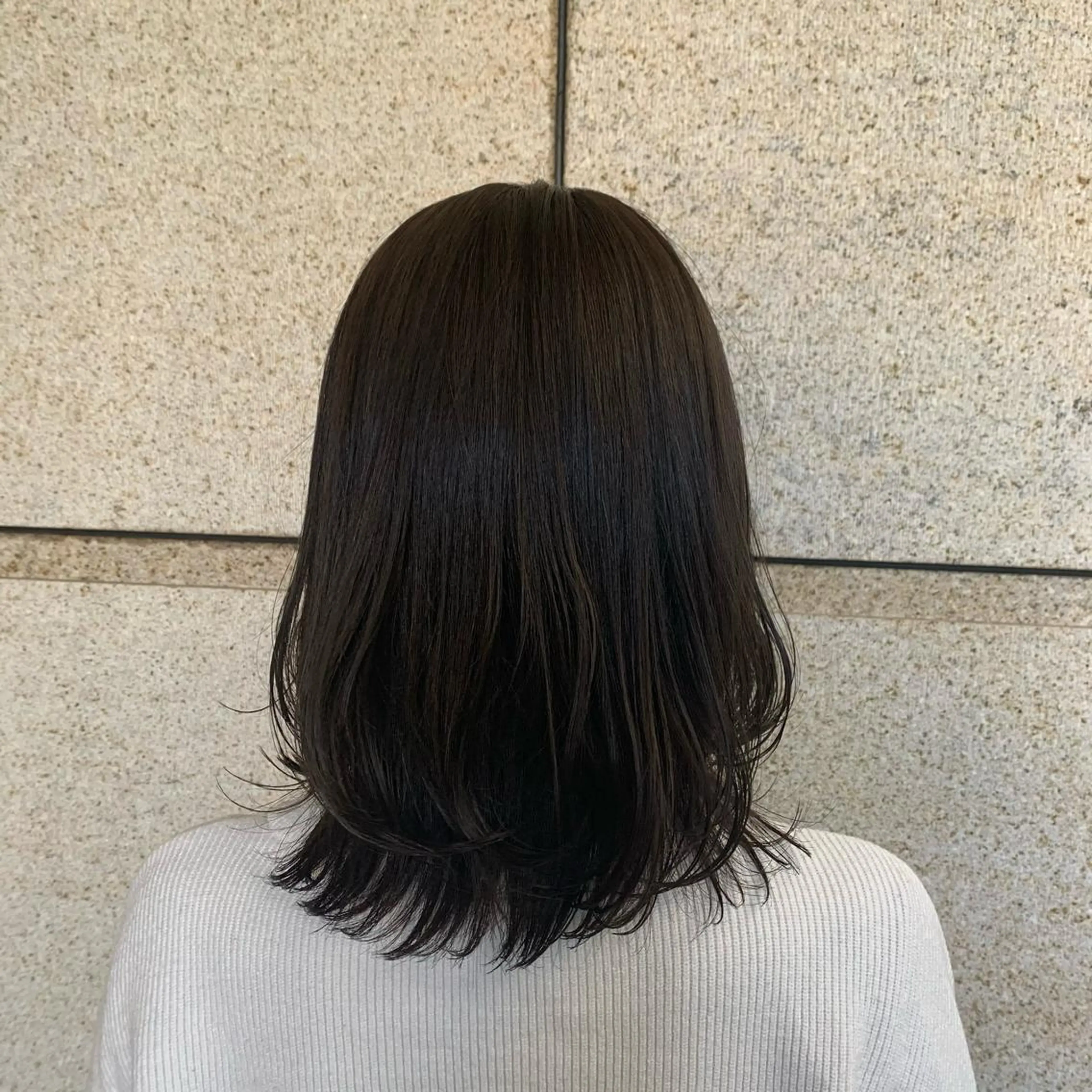 ミディアム カラー まろやかカラー🤎 みなとまほのヘアスタイル