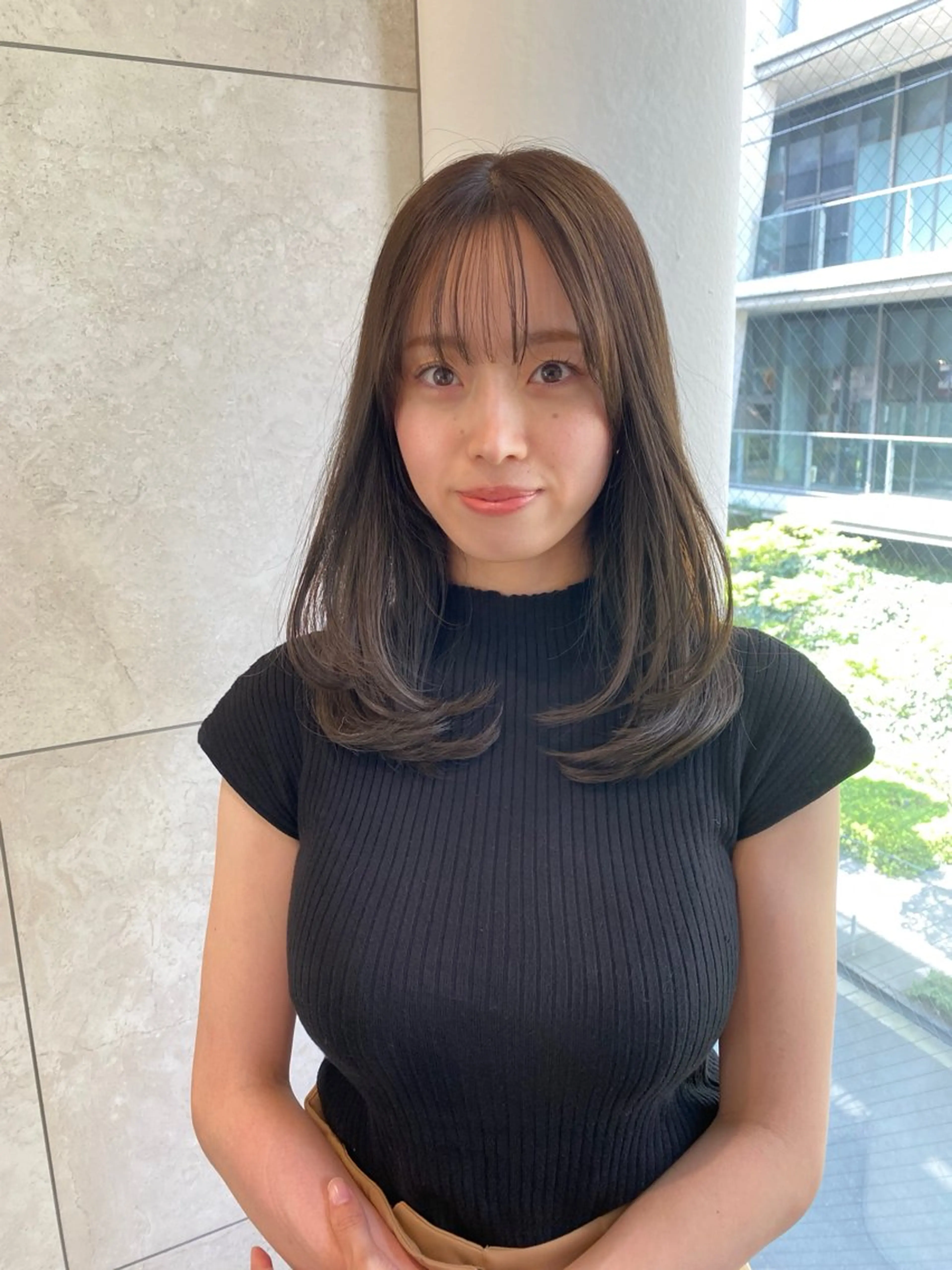 【ご新規様限定】カット +  透明感カラー(ブリーチ無)の写真