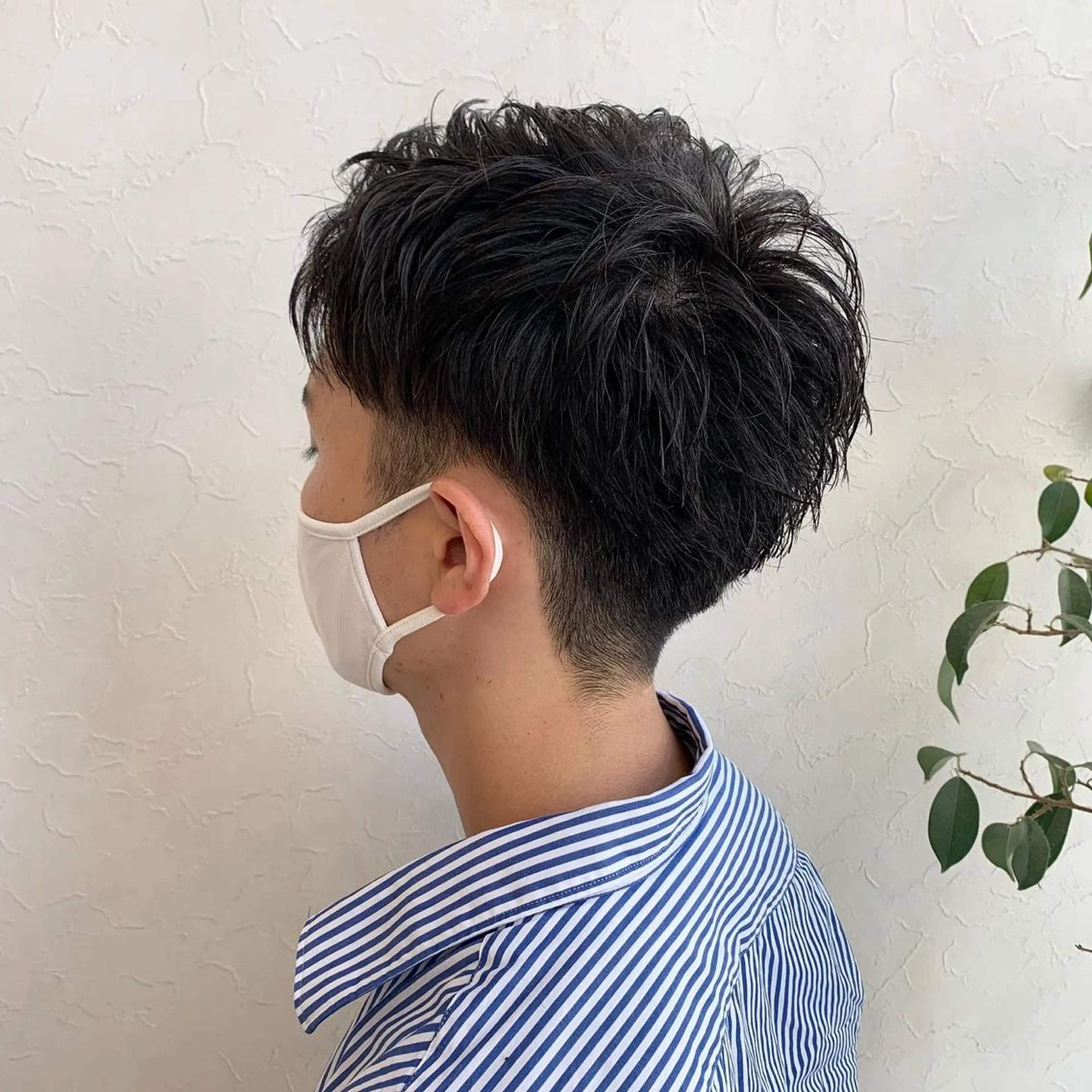 ショート メンズ アップバング ツーブロック ショートヘア カット メンズ指名多数!! SiLO 田島のヘアスタイル