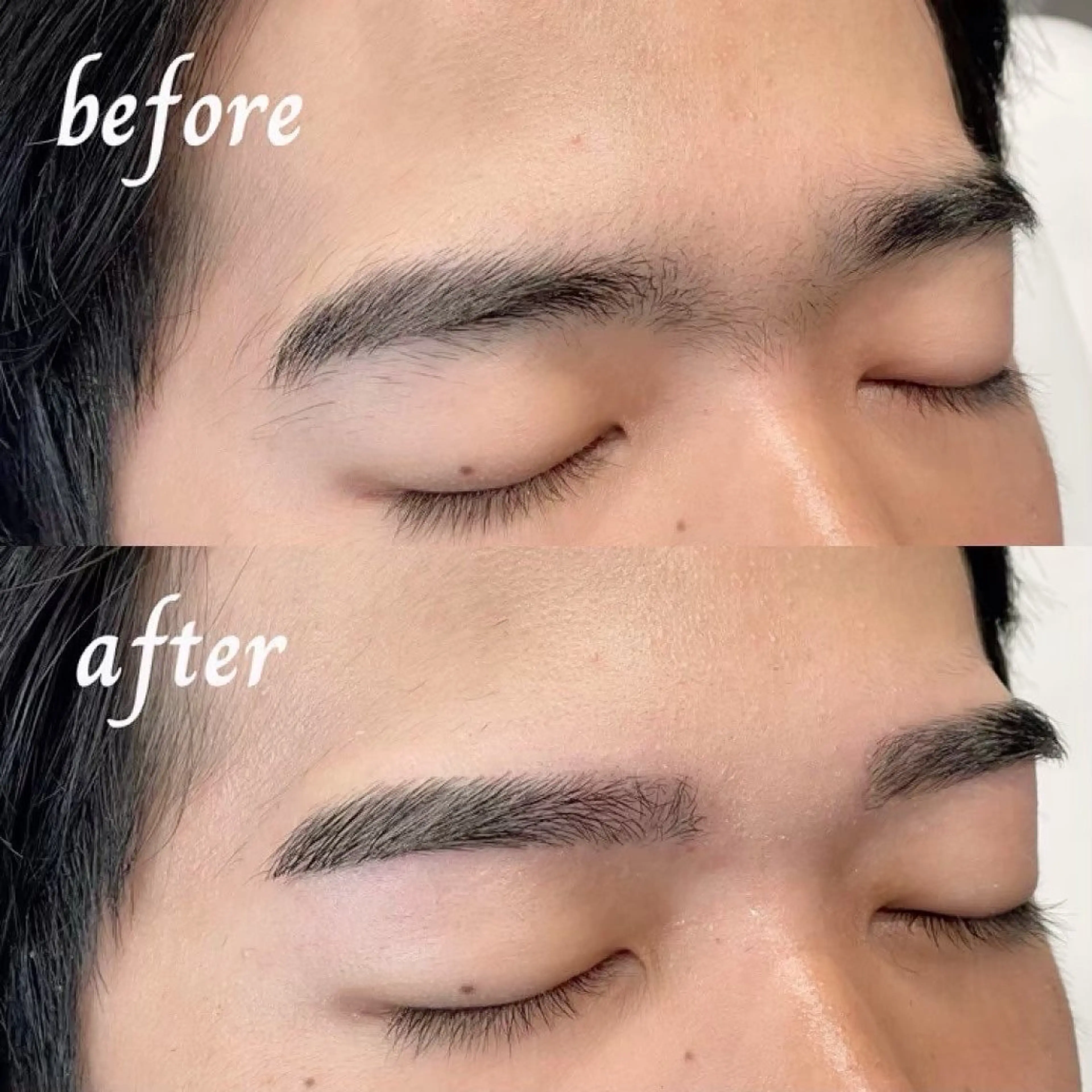 メンズ限定👦🏻❗️美眉スタイリング＋間引きの写真