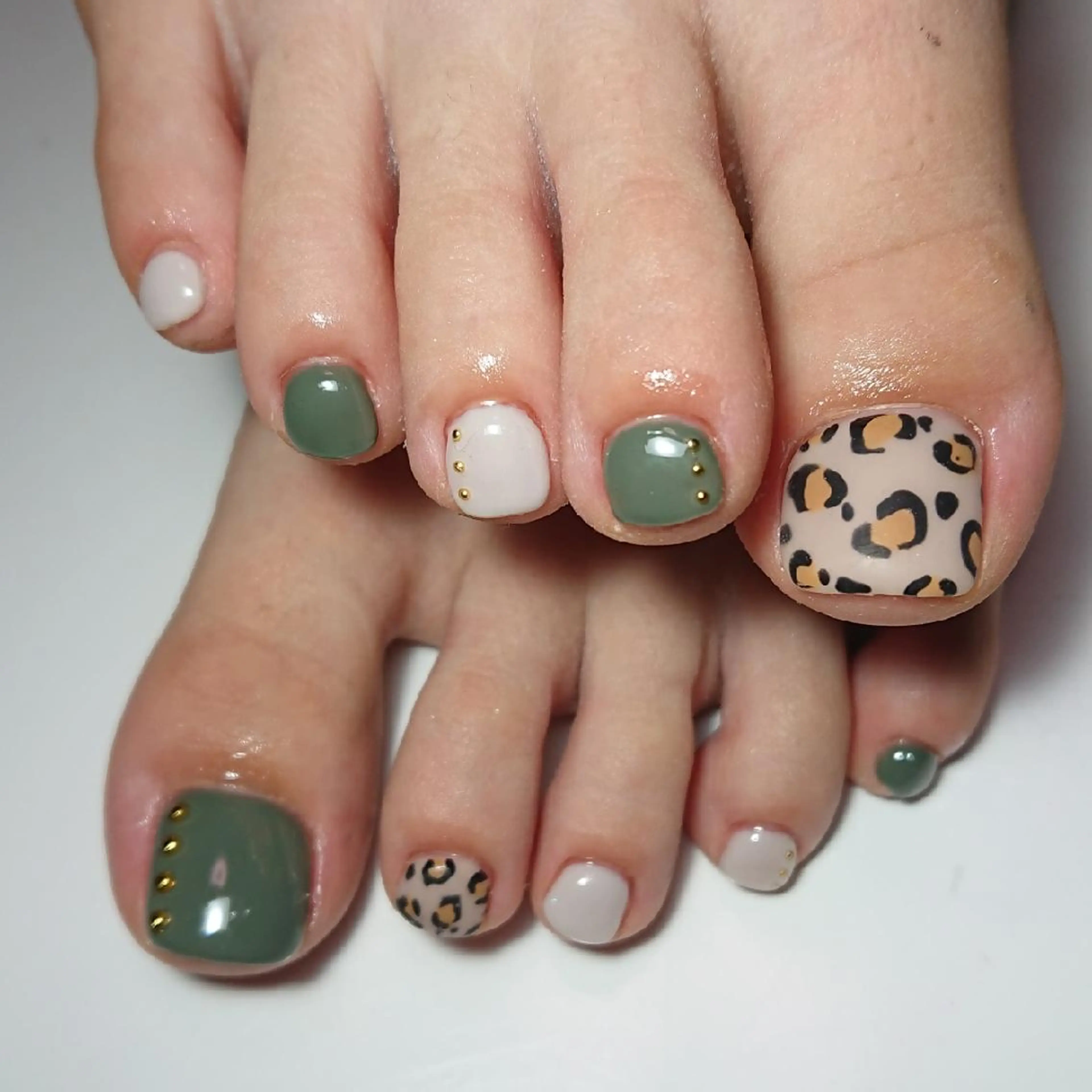 ネイル フットネイル 下妻市ﾈｲﾙｻﾛﾝ M_styleのネイルデザイン