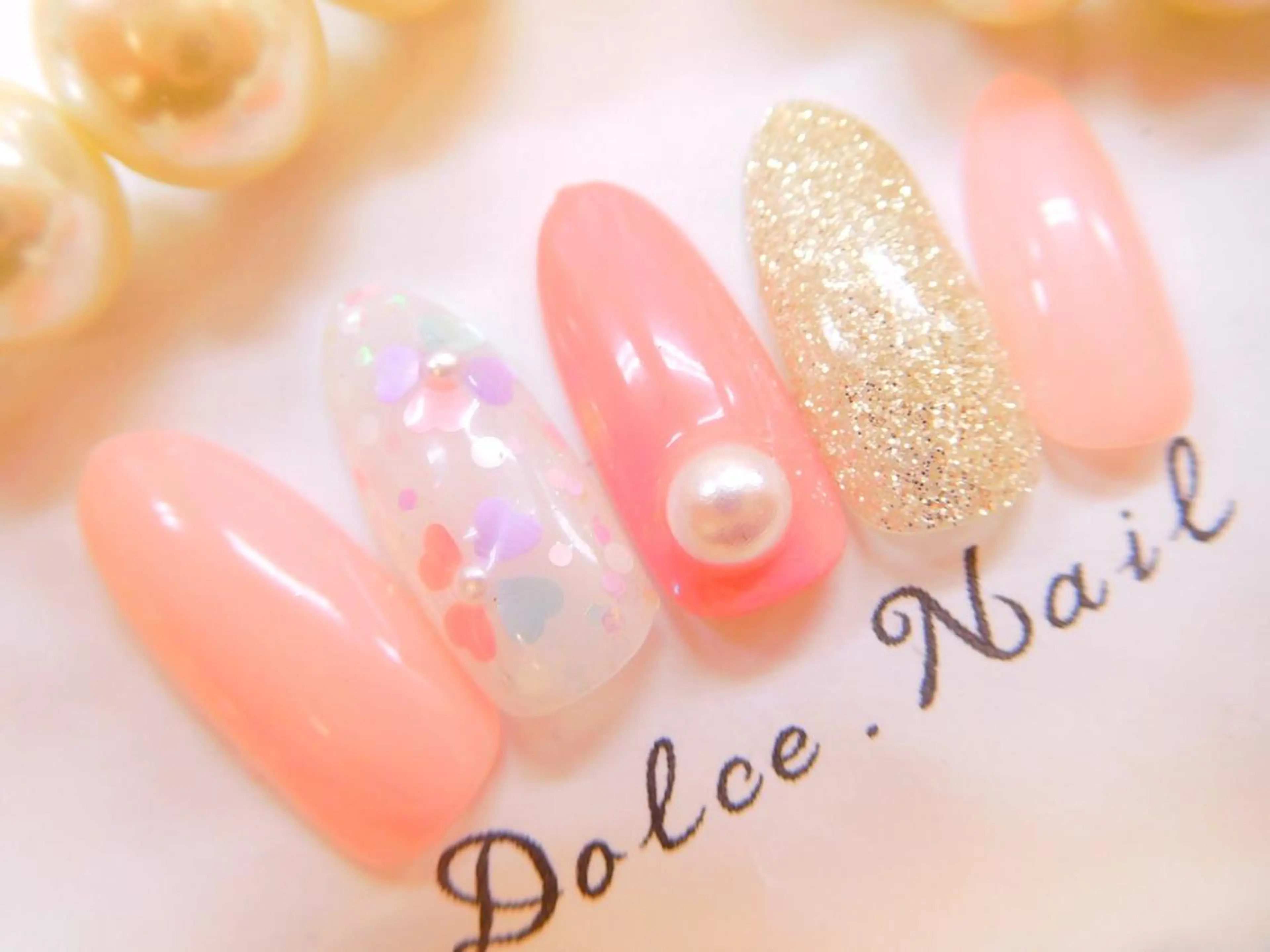 ネイル ジェルネイル ソフトジェル Dolce.Nail 柏店のネイルデザイン