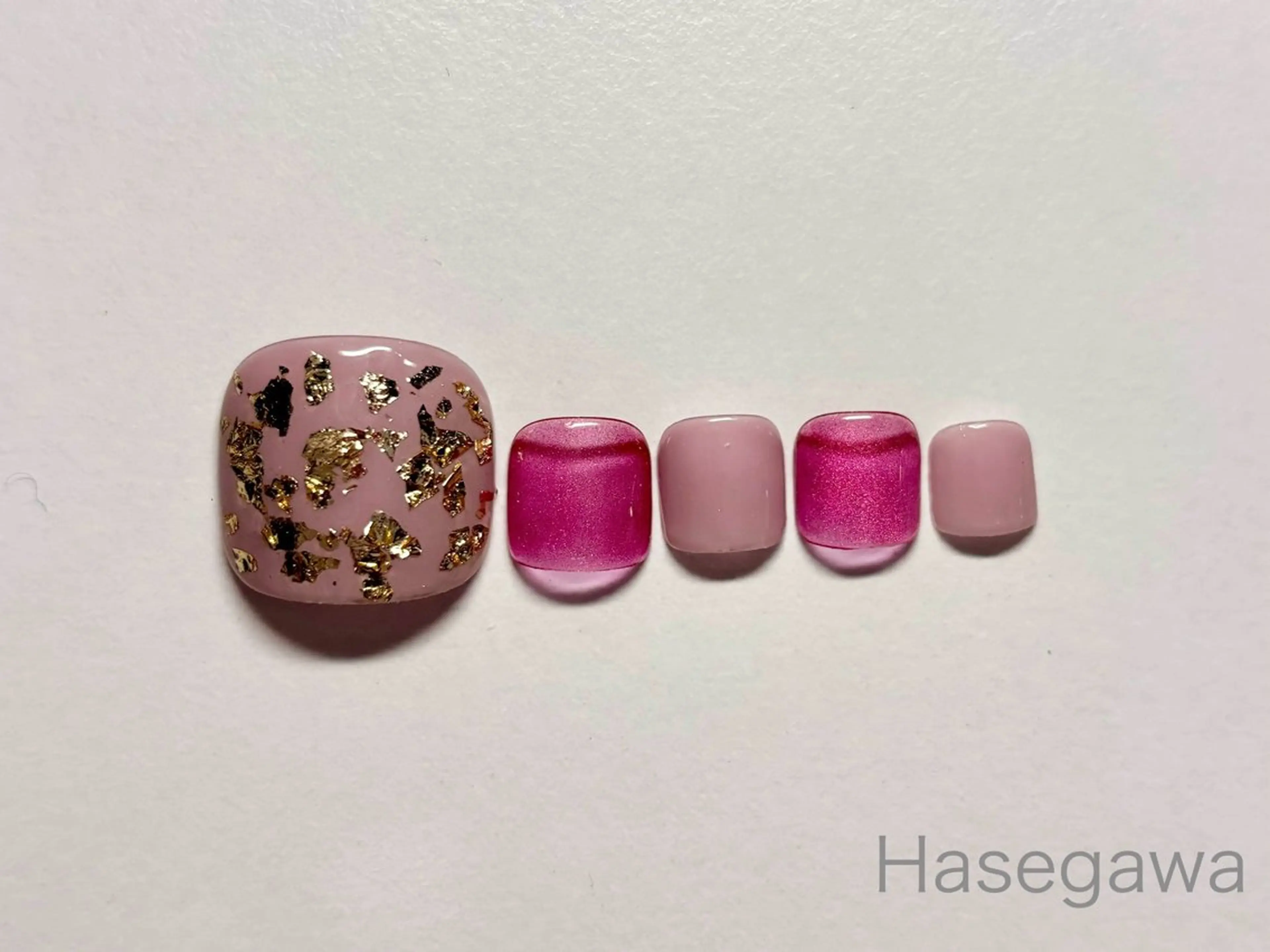 ネイル アートネイル マグネットネイル DROP所属・DROP 長谷川のネイルデザイン