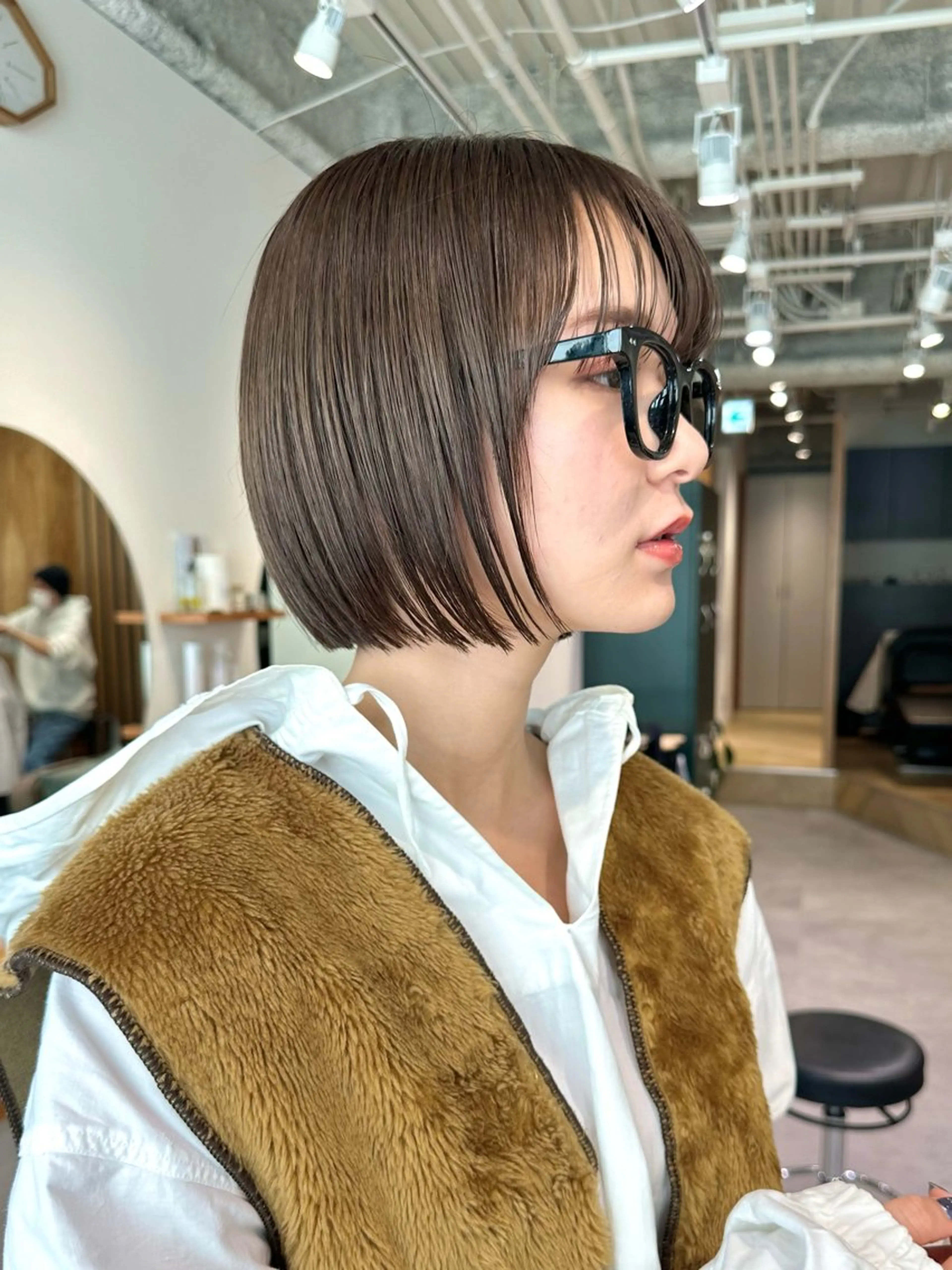 ショート sea by luvismけやき通り2号店所属・ボブ/ショート/ 縮毛矯正/岸本恭明のヘアスタイル