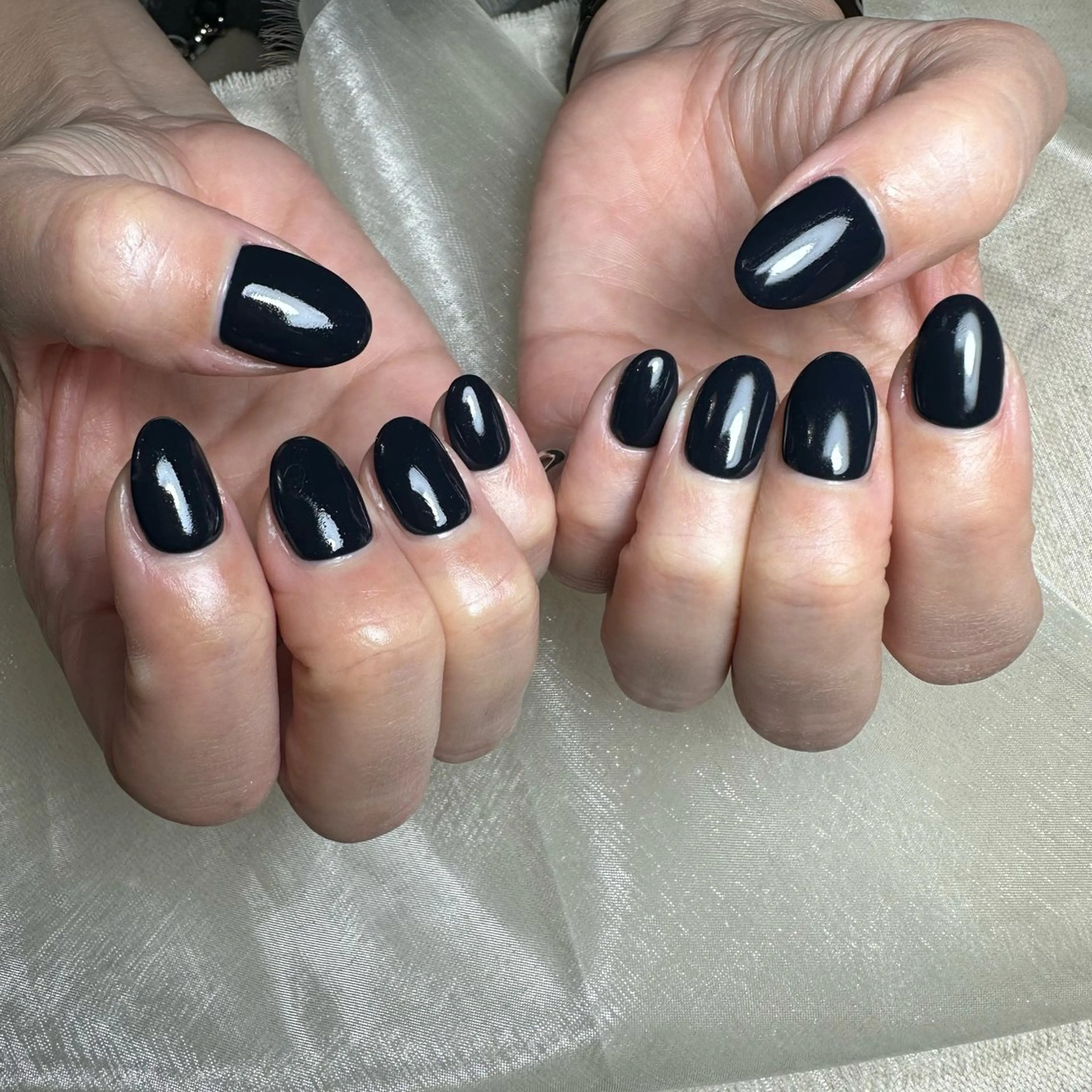 ネイル ネイビー ハンドネイル repos~ルポ~所属・里見 麗のネイルデザイン