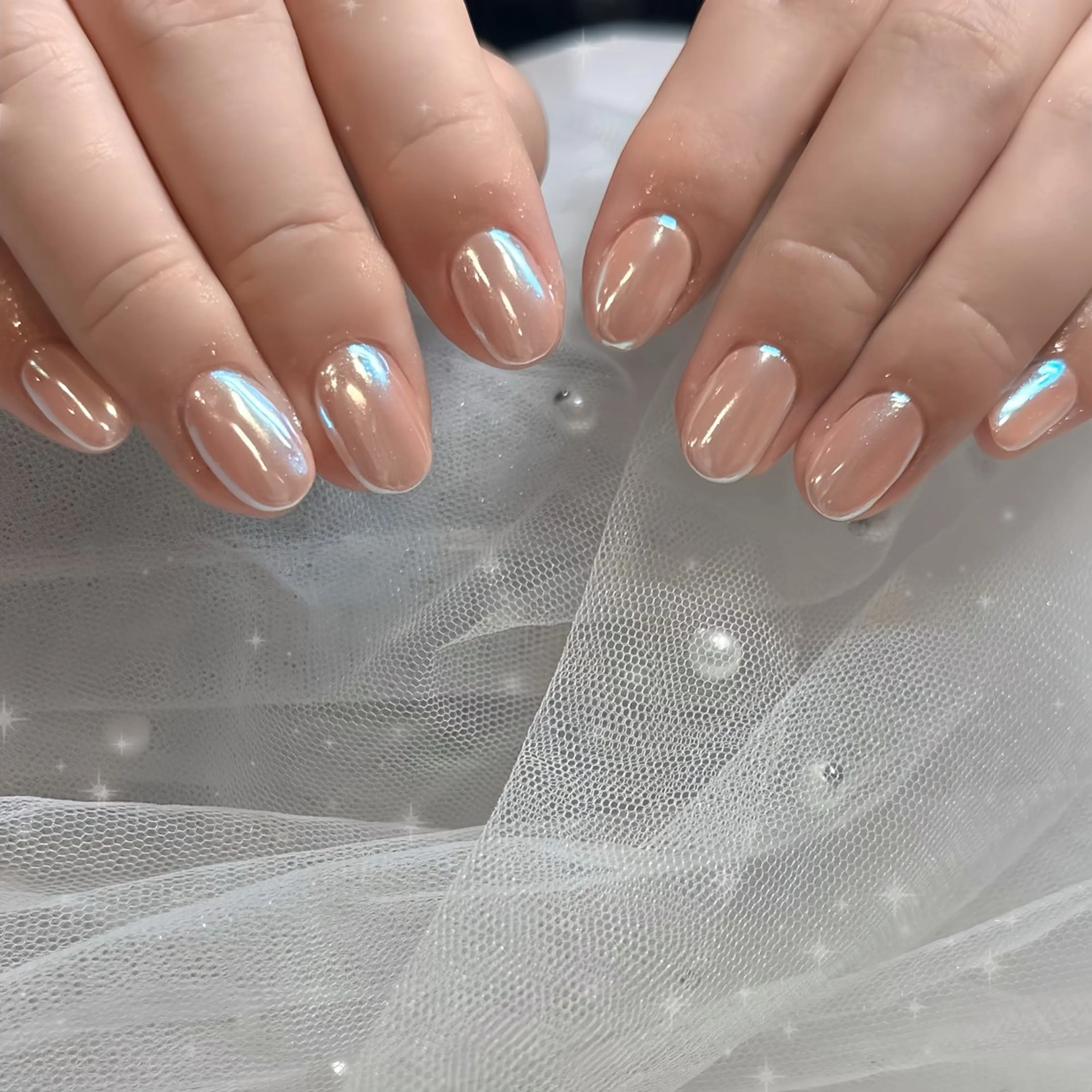 【ミラーネイル・オフなし!】ケア込み🪞ꯁꯧの写真