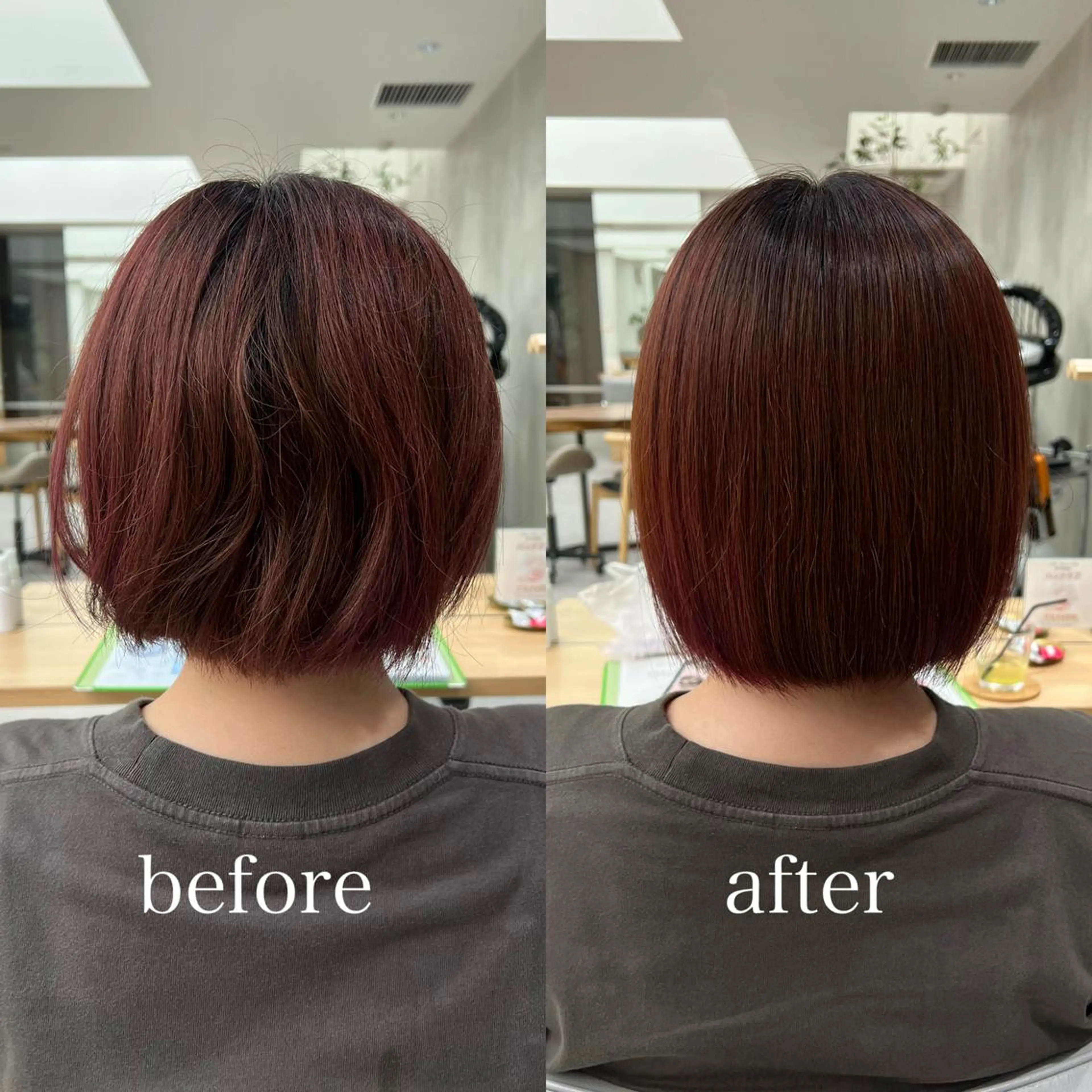 ショート パーマ 【くせ毛さんのお悩み 解決🍀】栗橋のヘアスタイル