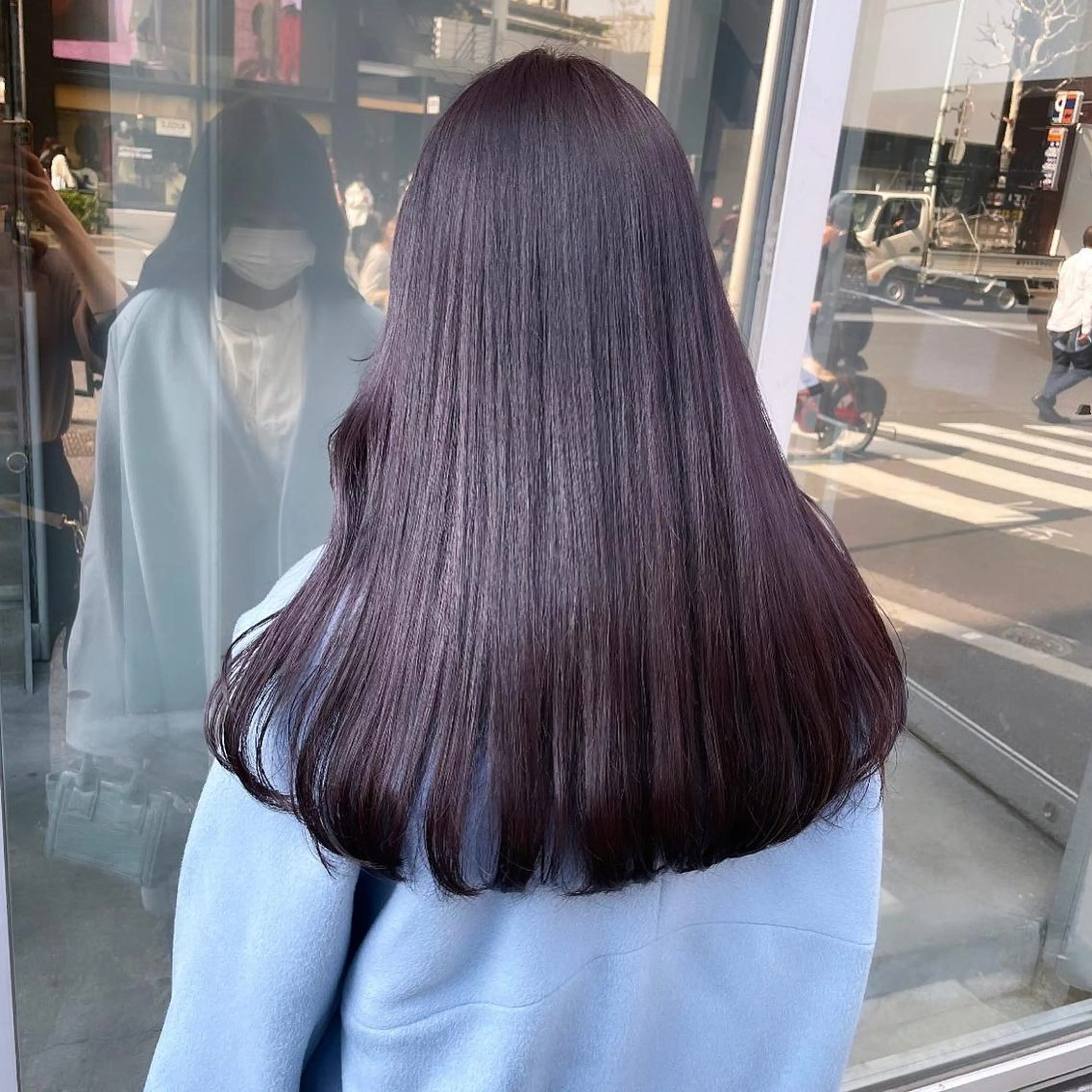 ロング 愛結 暖色カラー🎀🩰のヘアスタイル