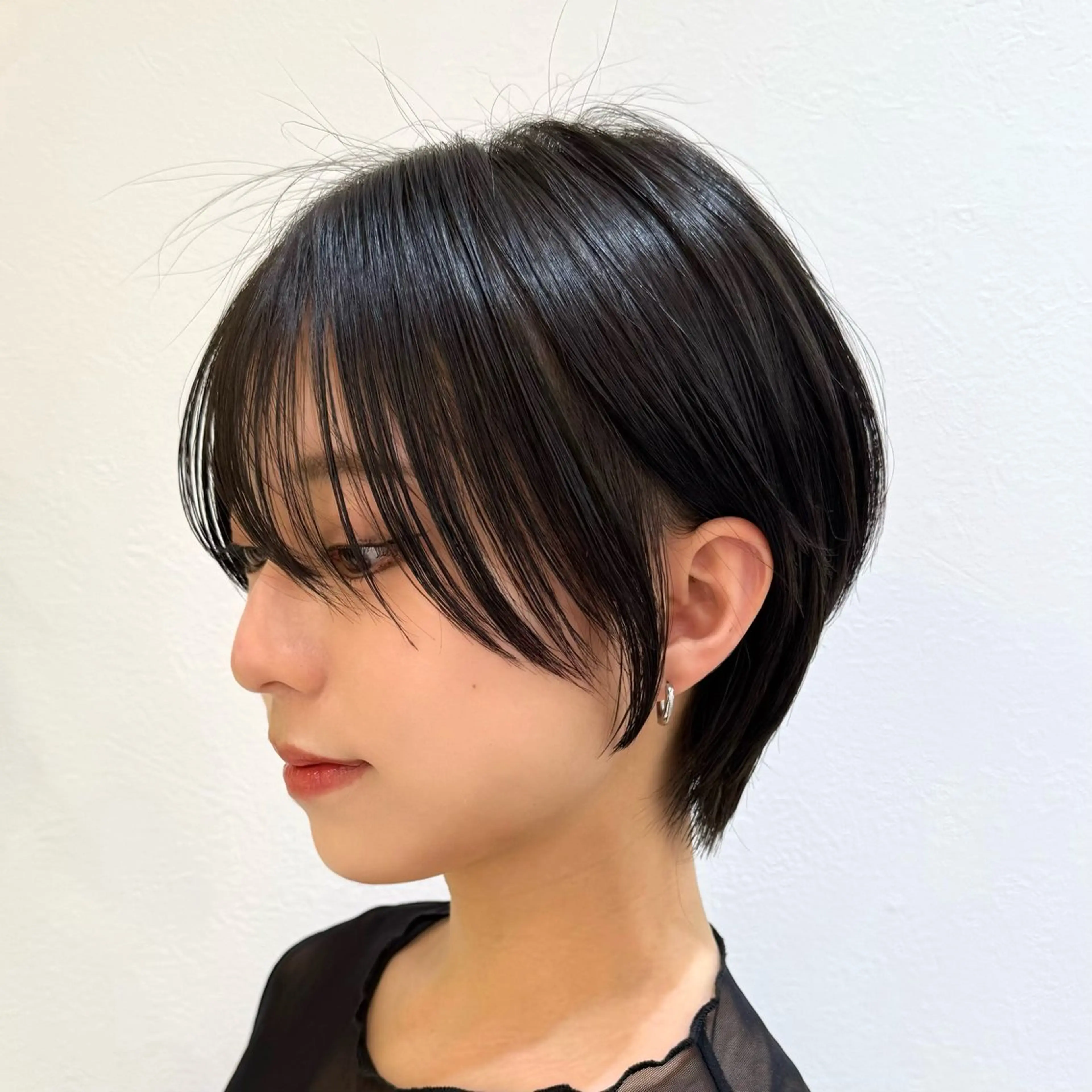 ショート カット ヘアカラー トリートメント 新宿/髪質改善/ボブ 韓国レイヤー大重聖斗のヘアスタイル