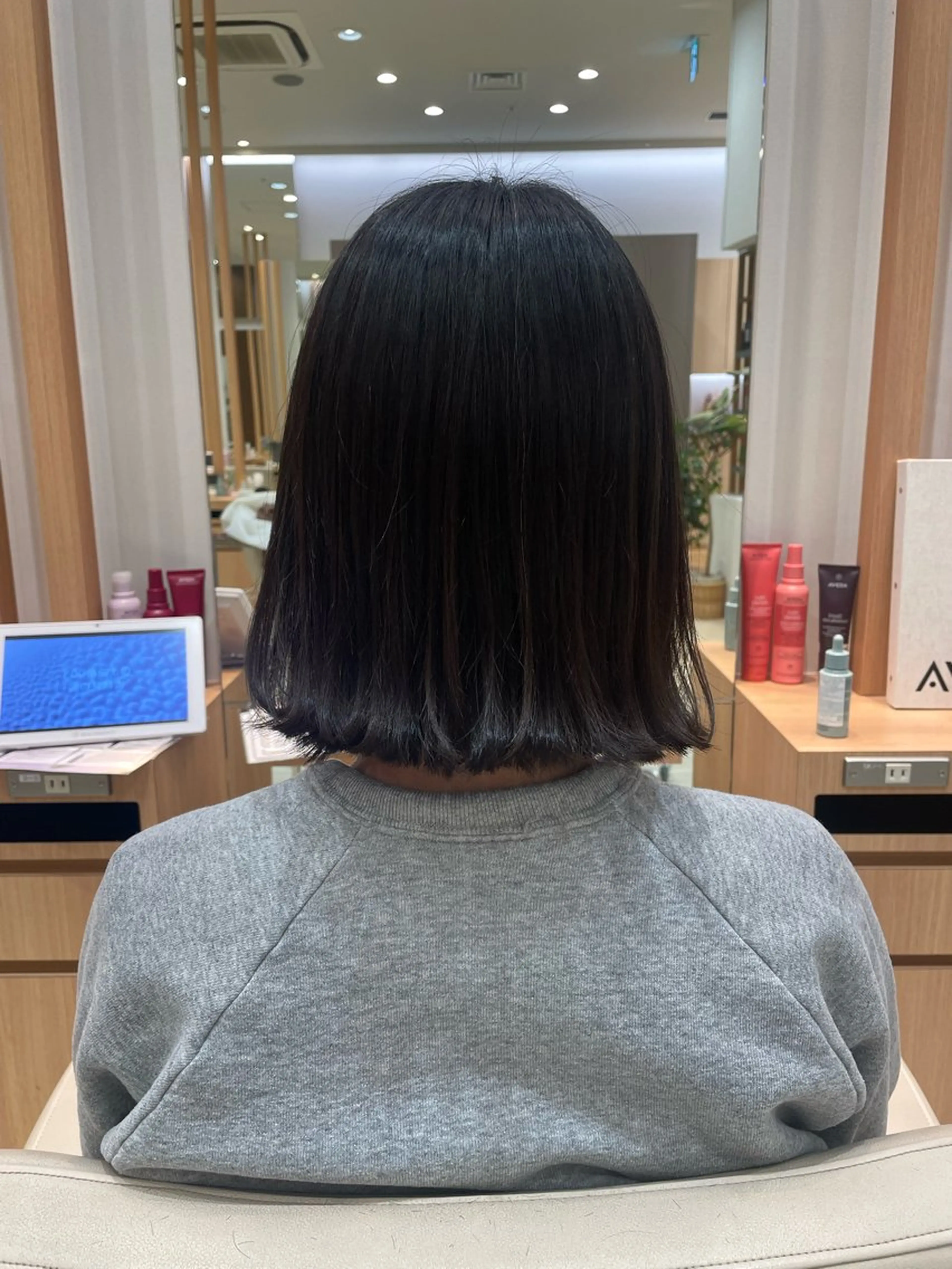 ショート ボブ 外ハネヘア OASIS AVEDA 立川所属・ボブ/ショート/ ゆづきのヘアスタイル